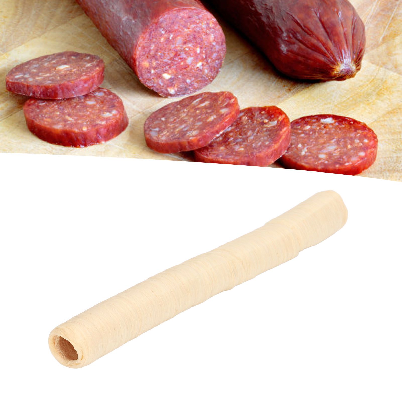 Collagen Casings Skins Roast Sausage Collagen Casings for Making Smoked Dried view 11