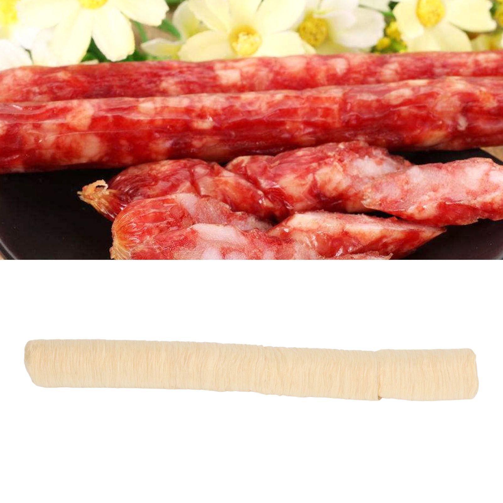 Collagen Casings Skins Roast Sausage Collagen Casings for Making Smoked Dried view 12