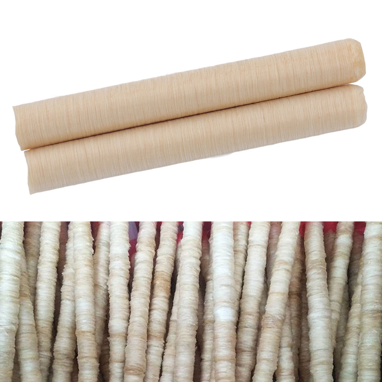 2pcs Collagen Sausage Casing Dried Natural Handmade Sausage Tube Casing for view 12