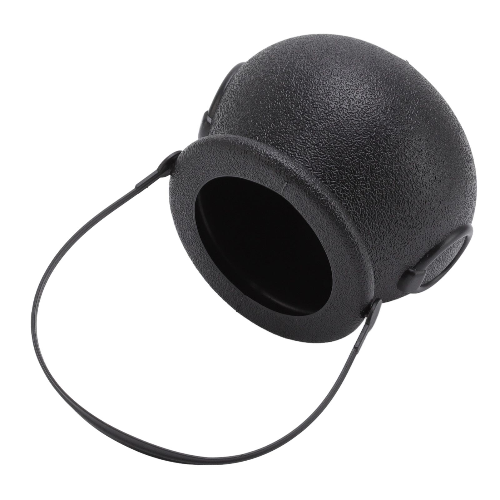 Candy Bucket Plastic Black Portable Cauldron Kettle Halloween Party Decoration view 7