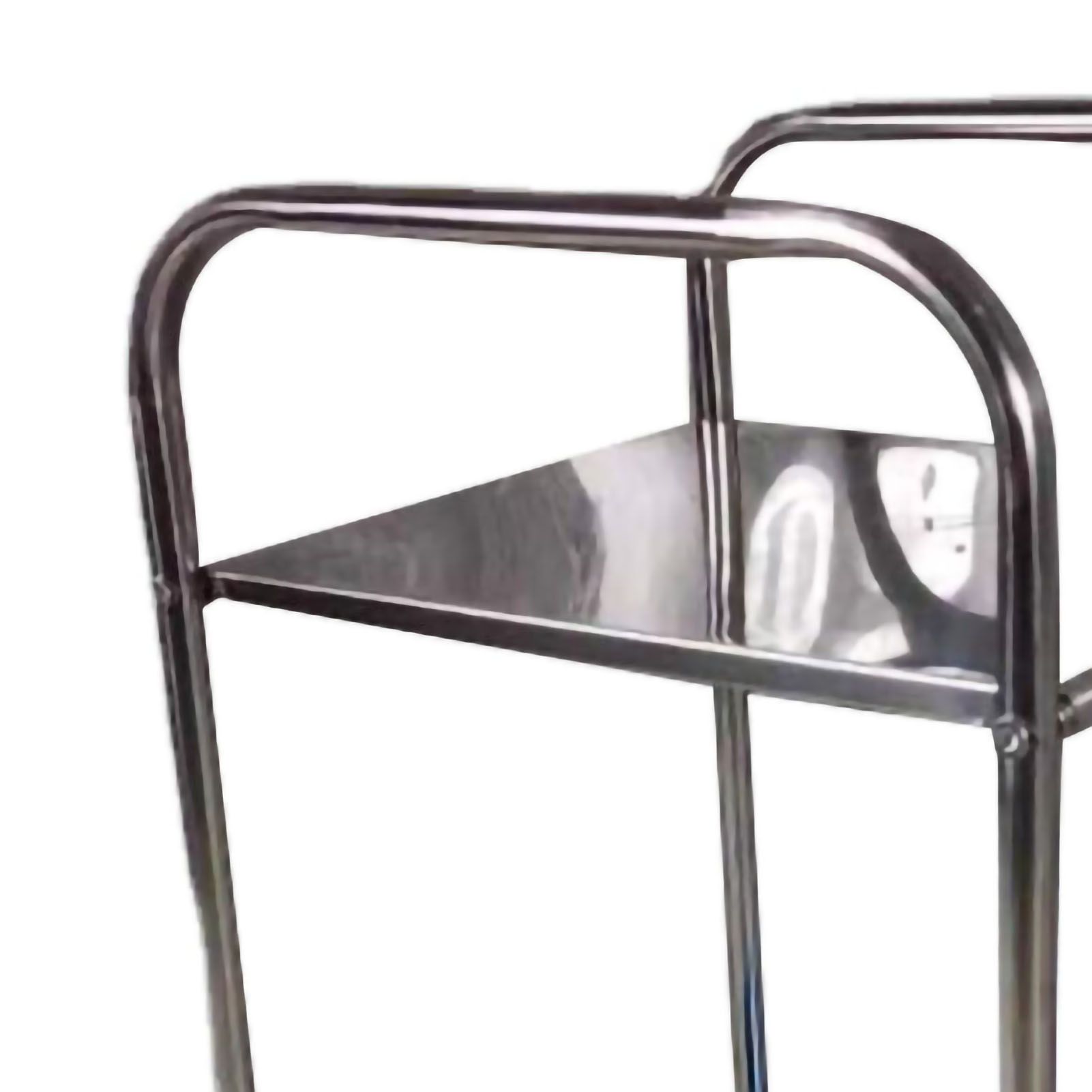 Storage Shelf Stainless Steel Heavy Duty Rack Side Shelving Table End Shelving view 4