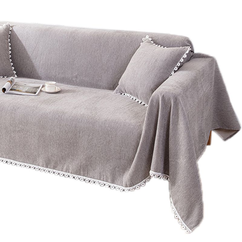 Sofa Cover Chenille Nylon Multipurpose Machine Washable Couch Slipcover for view 2