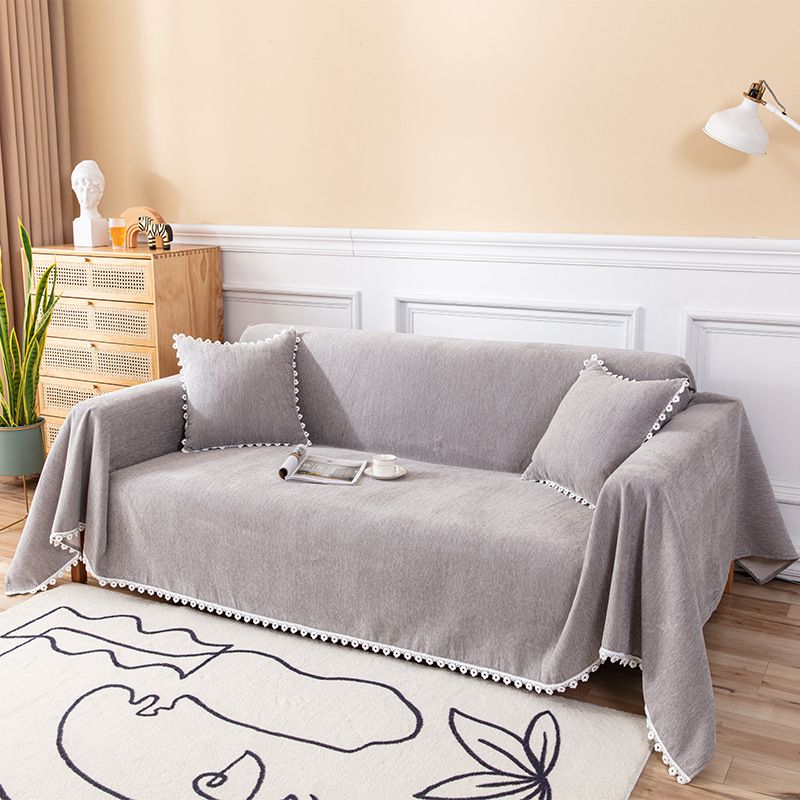 Sofa Cover Chenille Nylon Multipurpose Machine Washable Couch Slipcover for view 3