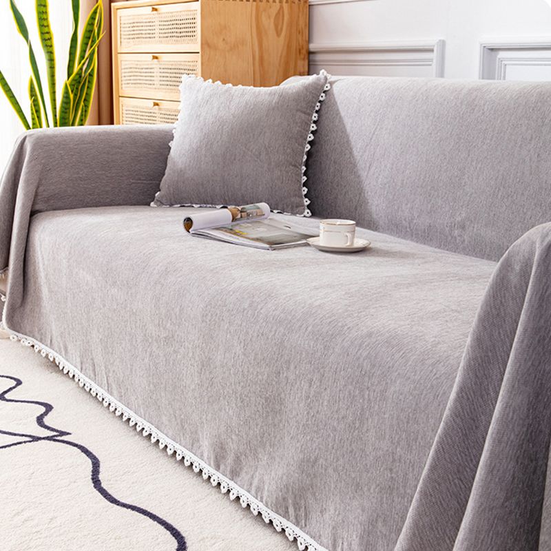 Sofa Cover Chenille Nylon Multipurpose Machine Washable Couch Slipcover for view 4