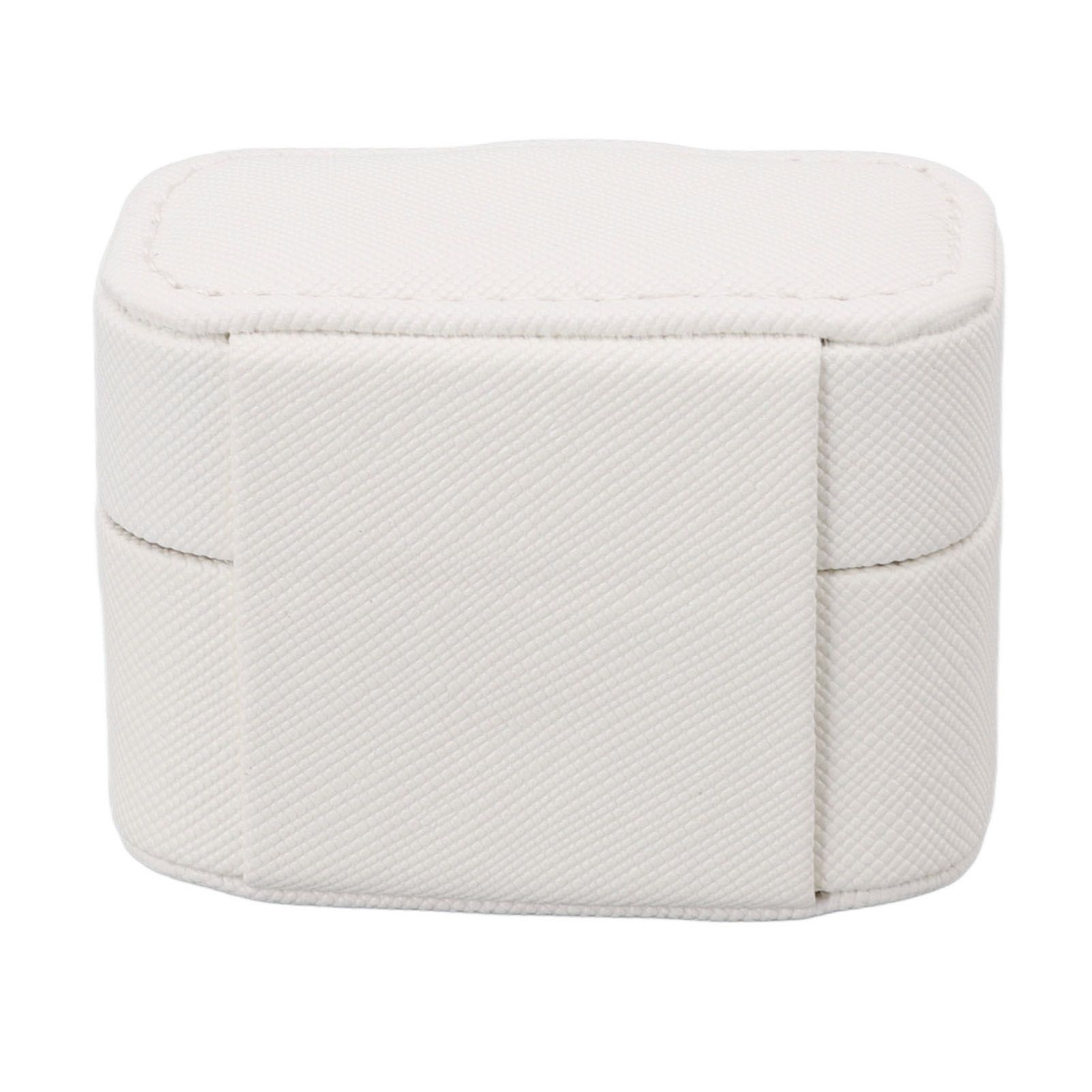 Mini Ring Storage Box PU Leather Small Jewelry Box Organizer Small Travel view 8