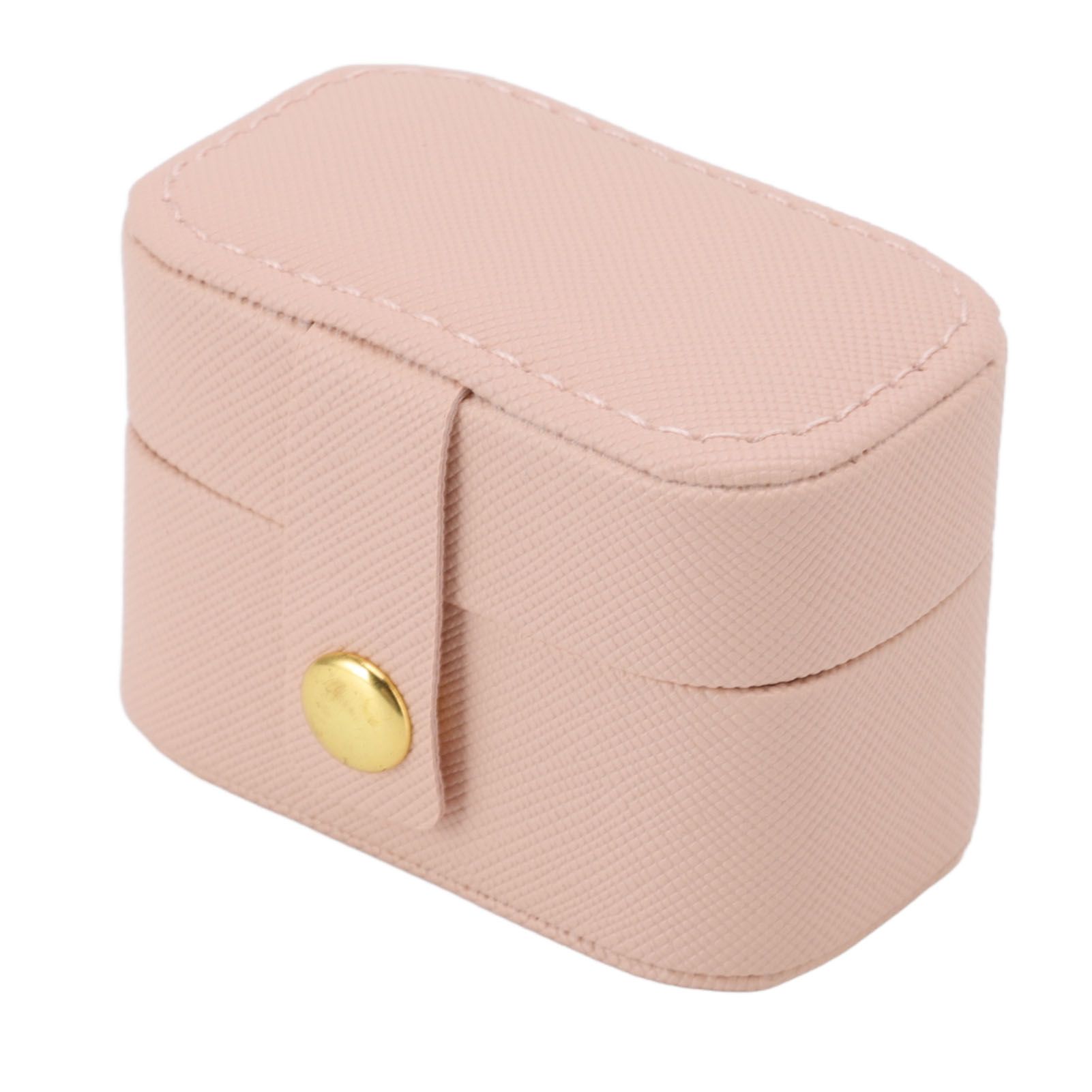 Mini Ring Storage Box PU Leather Small Jewelry Box Organizer Small Travel view 5