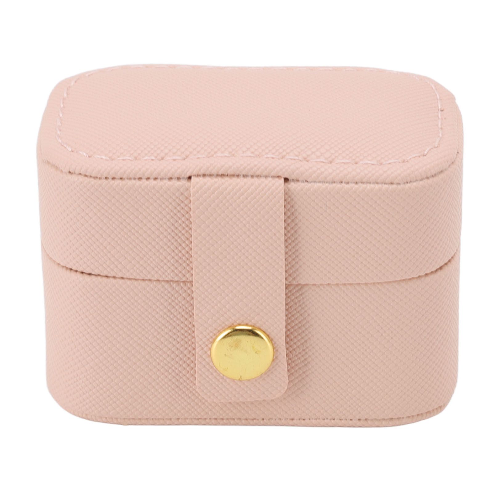 Mini Ring Storage Box PU Leather Small Jewelry Box Organizer Small Travel view 6