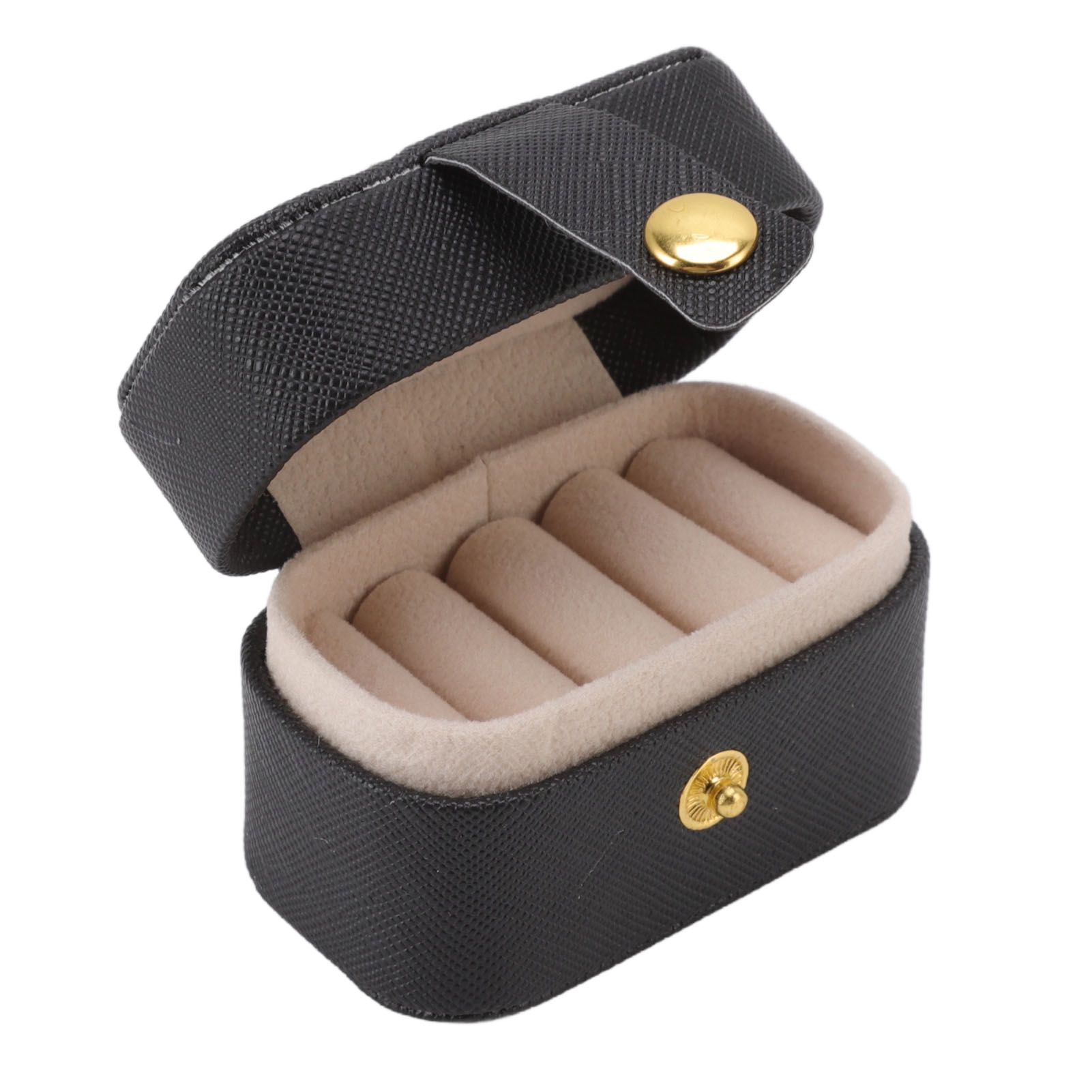 Mini Ring Storage Box PU Leather Small Jewelry Box Organizer Small Travel