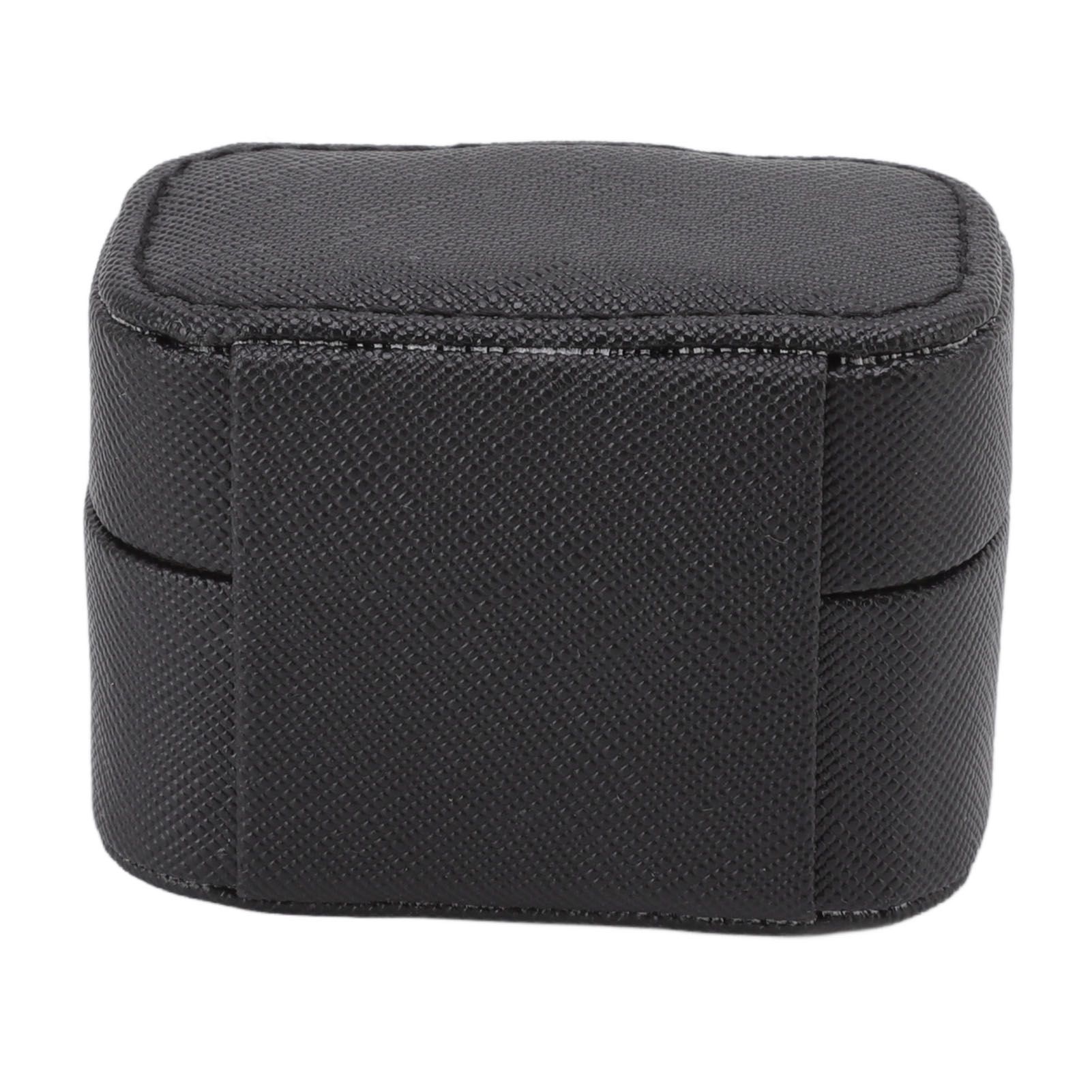 Mini Ring Storage Box PU Leather Small Jewelry Box Organizer Small Travel view 8