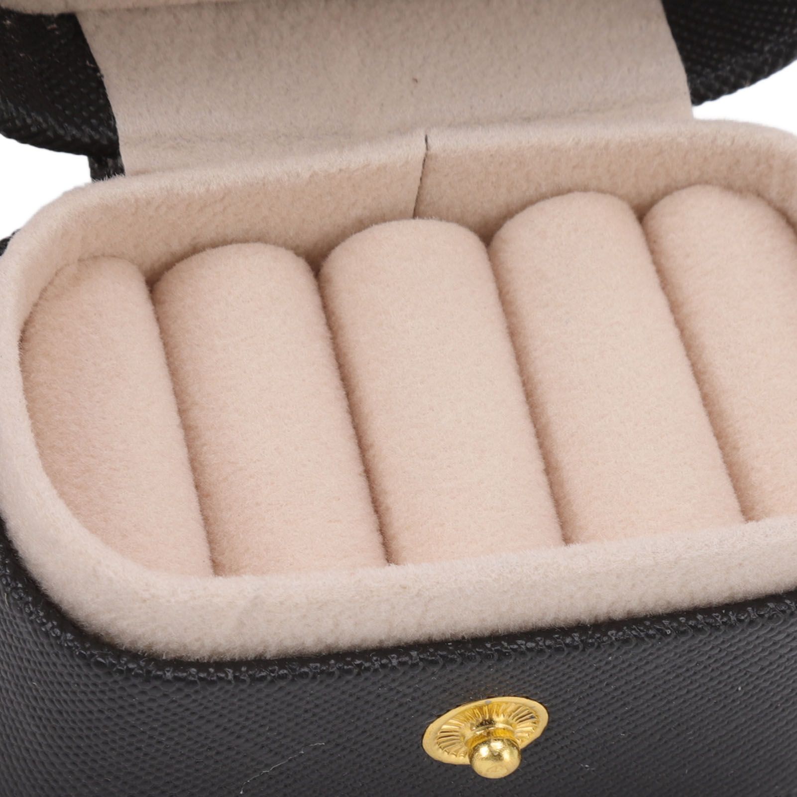 Mini Ring Storage Box PU Leather Small Jewelry Box Organizer Small Travel view 13