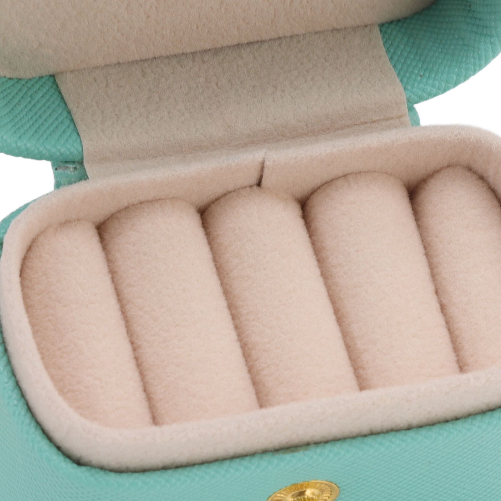 Mini Ring Storage Box PU Leather Small Jewelry Box Organizer Small Travel view 13