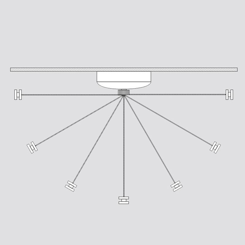 Wall Hanging Clothesline Telescopic Invisible Retractable Dryer Clothes Line view 9