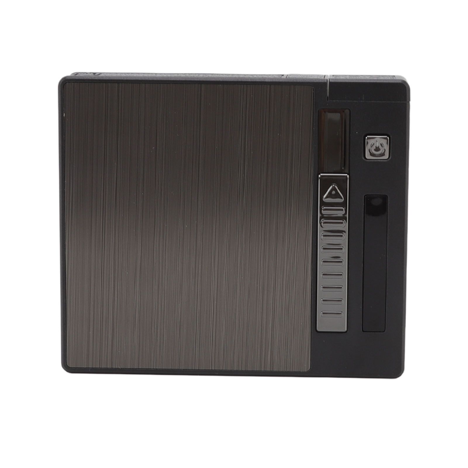 Cigarettes Case Box Automatic Ejection Holder with Dual Arc Lighter USB view 3