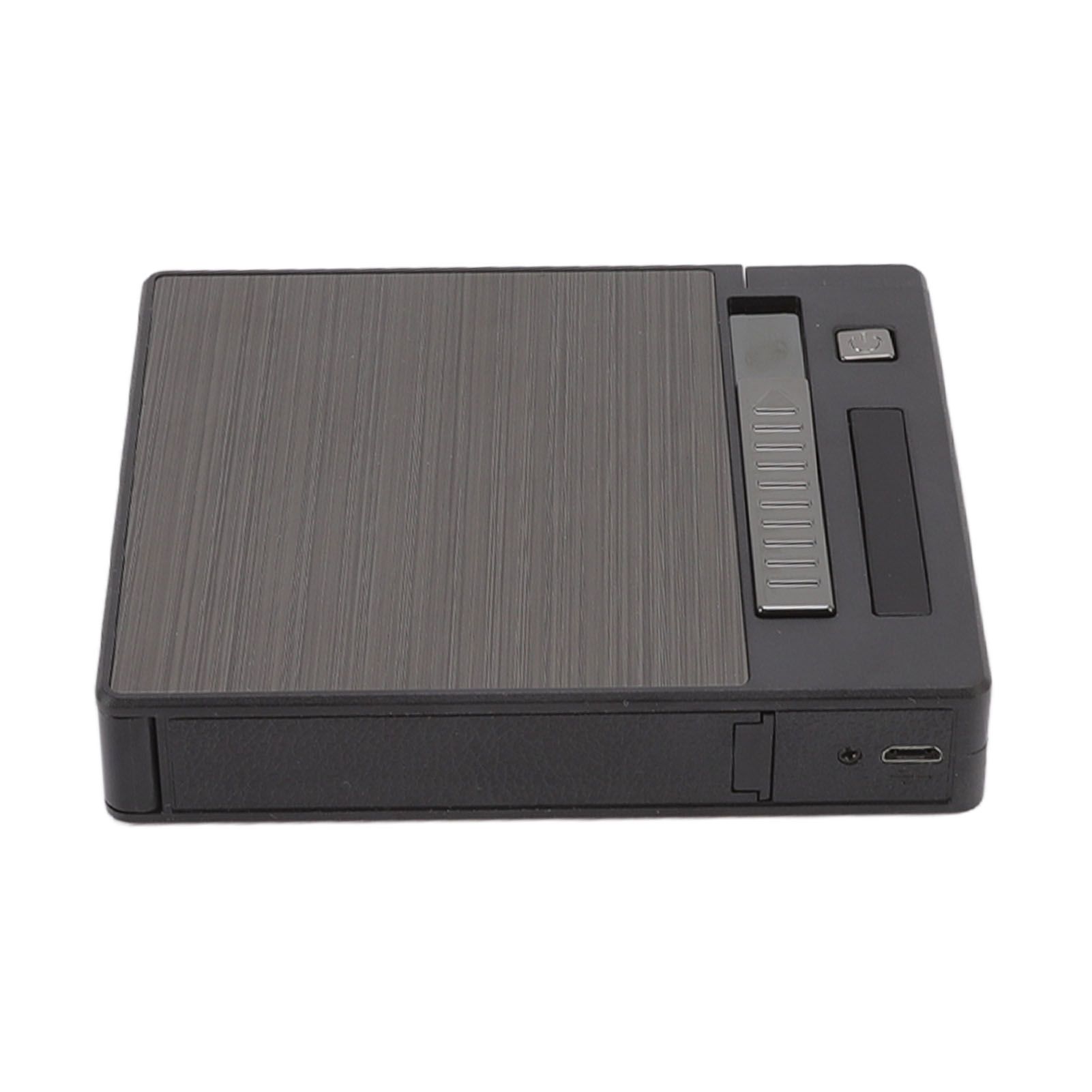 Cigarettes Case Box Automatic Ejection Holder with Dual Arc Lighter USB view 4