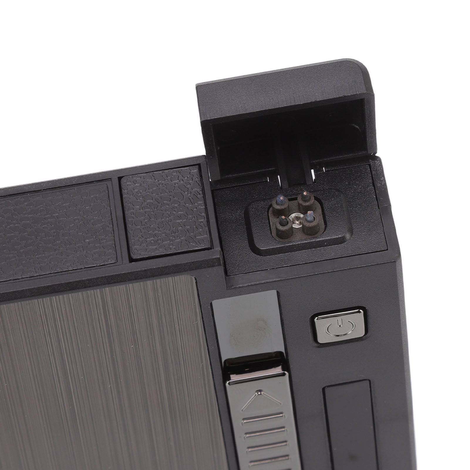 Cigarettes Case Box Automatic Ejection Holder with Dual Arc Lighter USB view 14