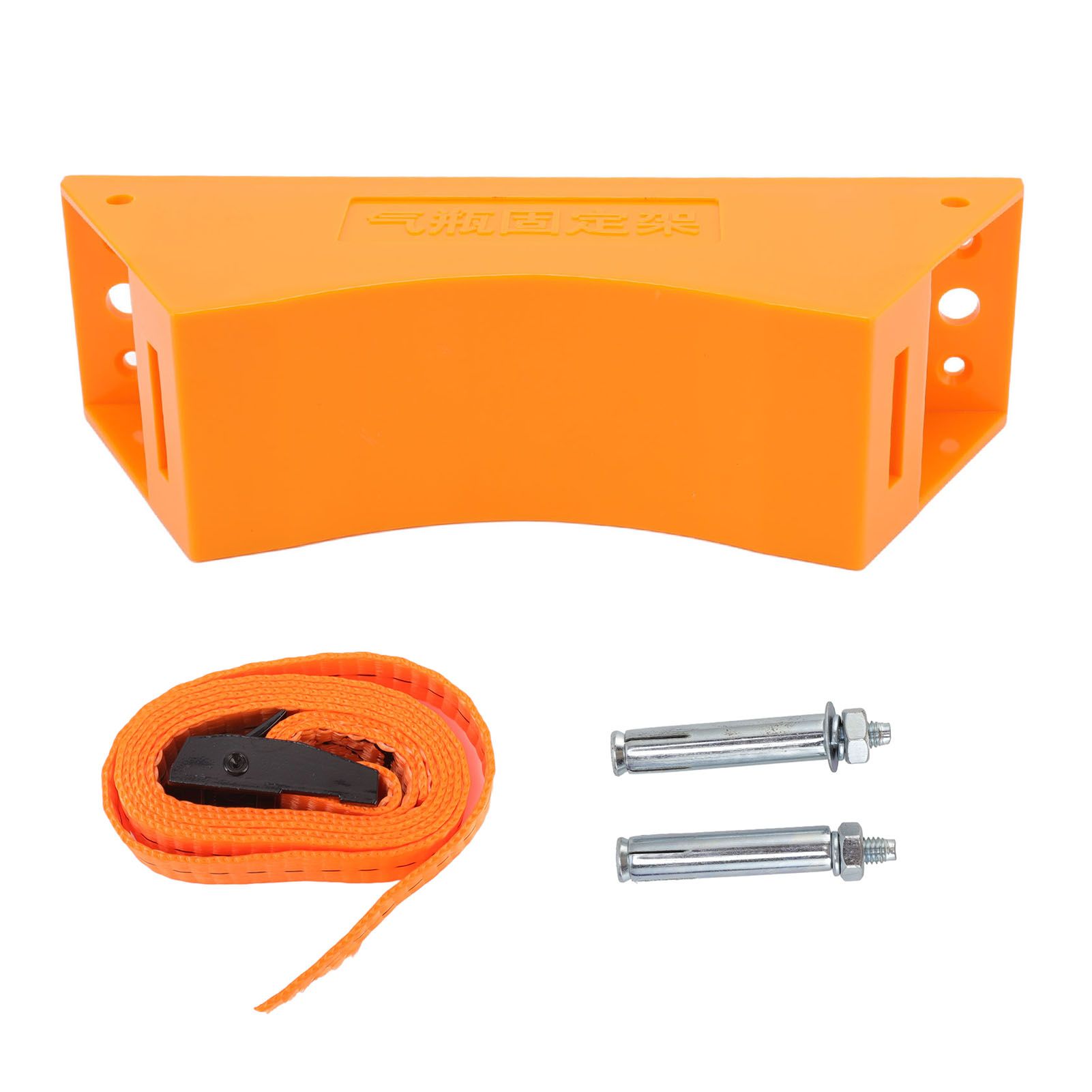Gas Cylinder Holder Plastic Cylinder Wall Mounted Fixed Bracket with Expansion view 2