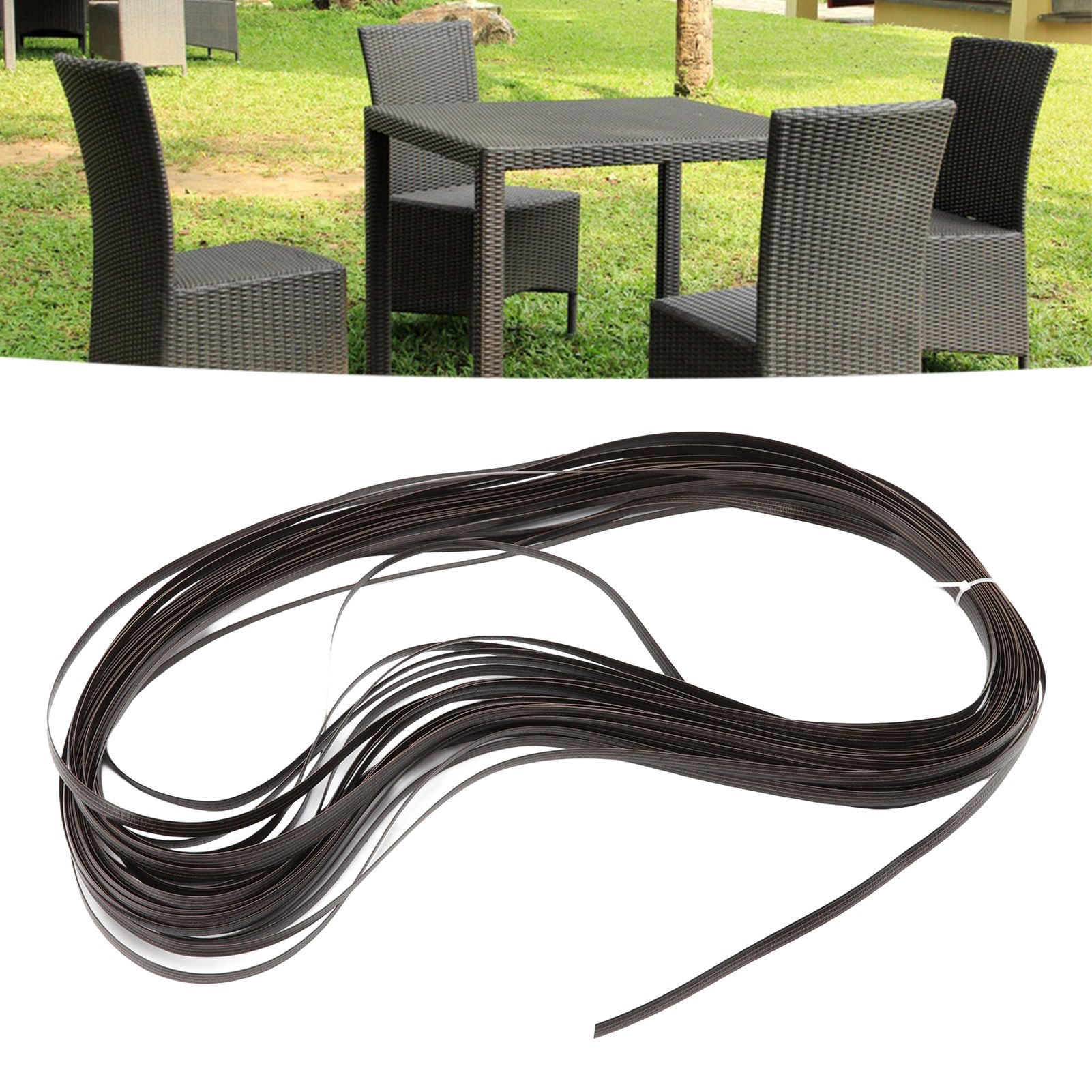 Wicker Repair Kit Plastic Patio Chair Table Sofa Synthetic Rattan Material for view 12