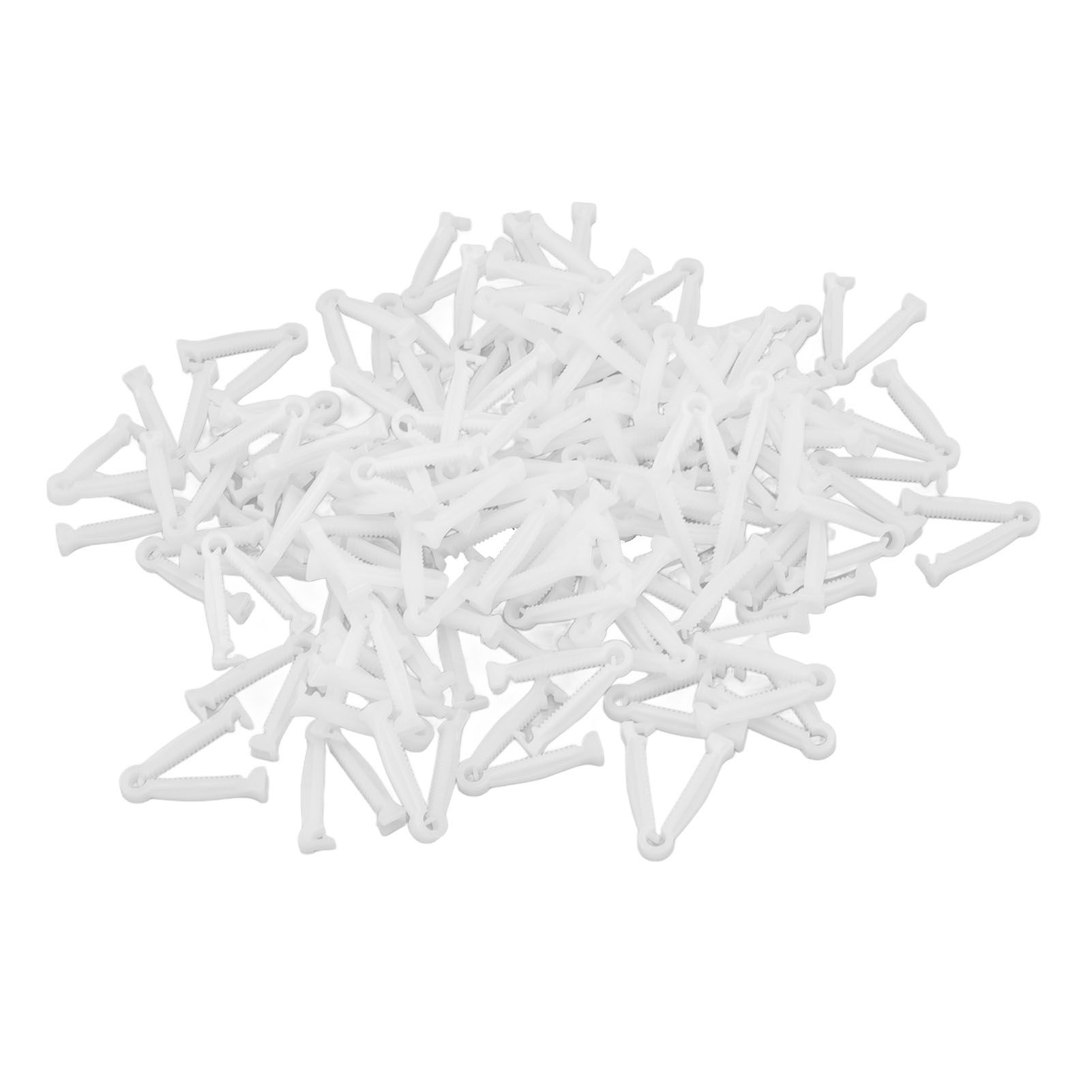 100pcs Pig Umbilical Cord Clamps White Plastic Livestock Umbilical Cord Clips view 4
