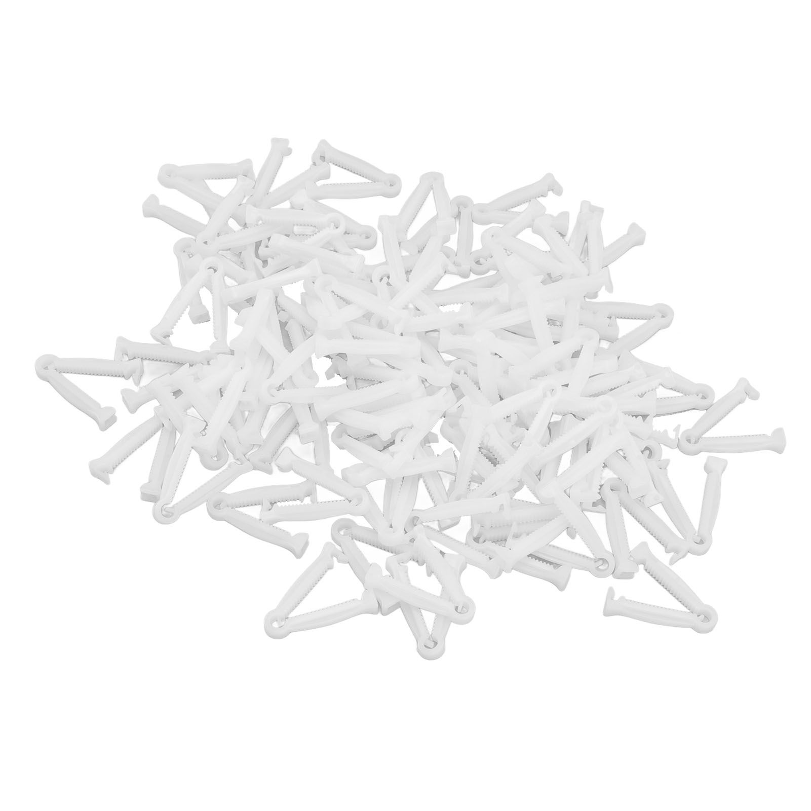 100pcs Pig Umbilical Cord Clamps White Plastic Livestock Umbilical Cord Clips view 6