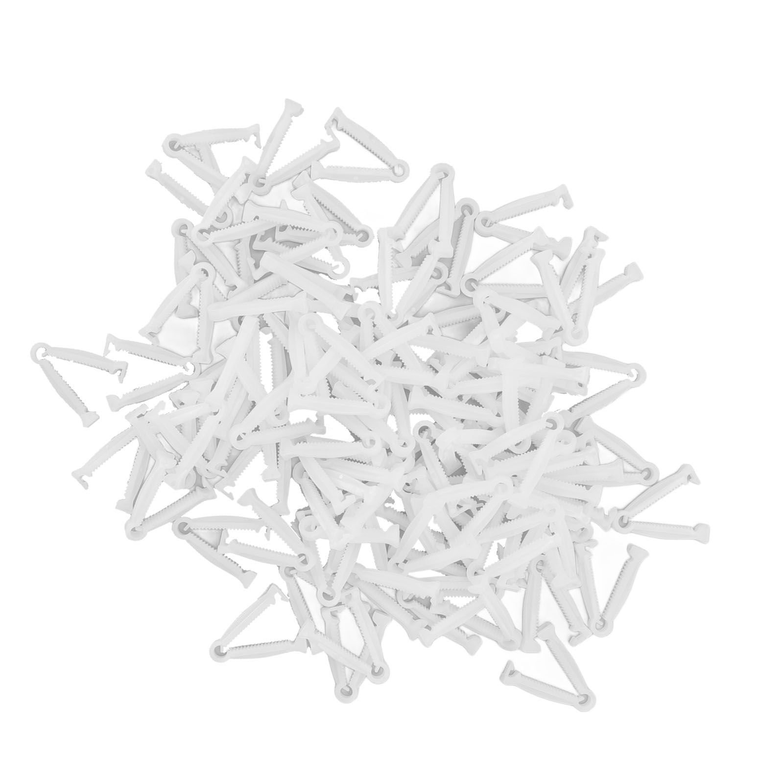 100pcs Pig Umbilical Cord Clamps White Plastic Livestock Umbilical Cord Clips view 8