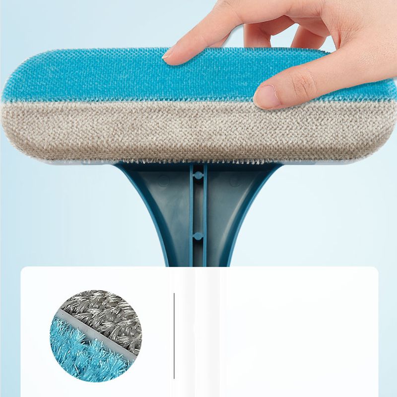 Double Sided Window Screen Wiper and Scrapper Multifunctional Window Squeegee view 2