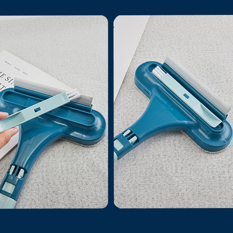 Double Sided Window Screen Wiper and Scrapper Multifunctional Window Squeegee view 8