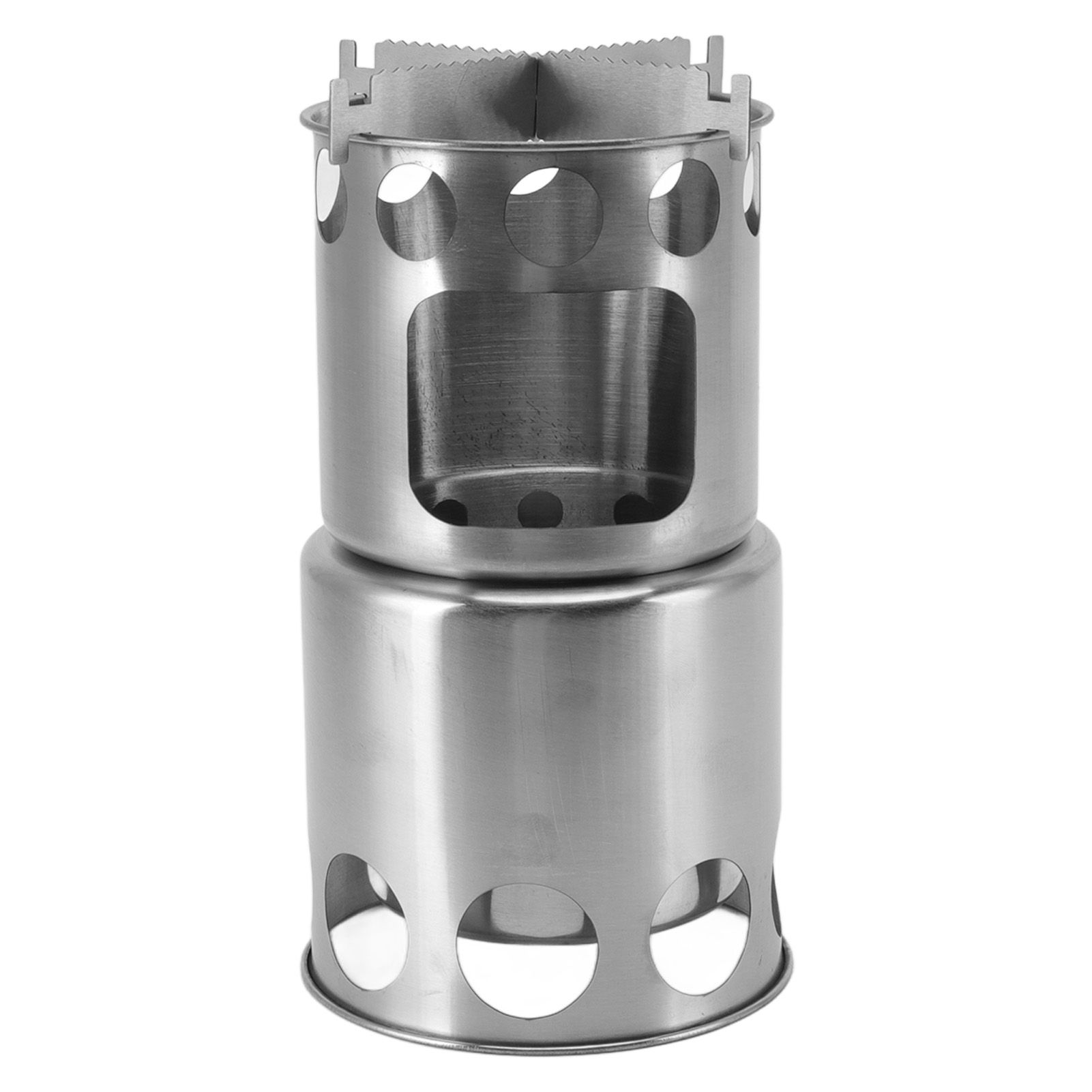 Wood Burning Camp Stove Stainless Steel Portable Stove for Wood Branches view 7