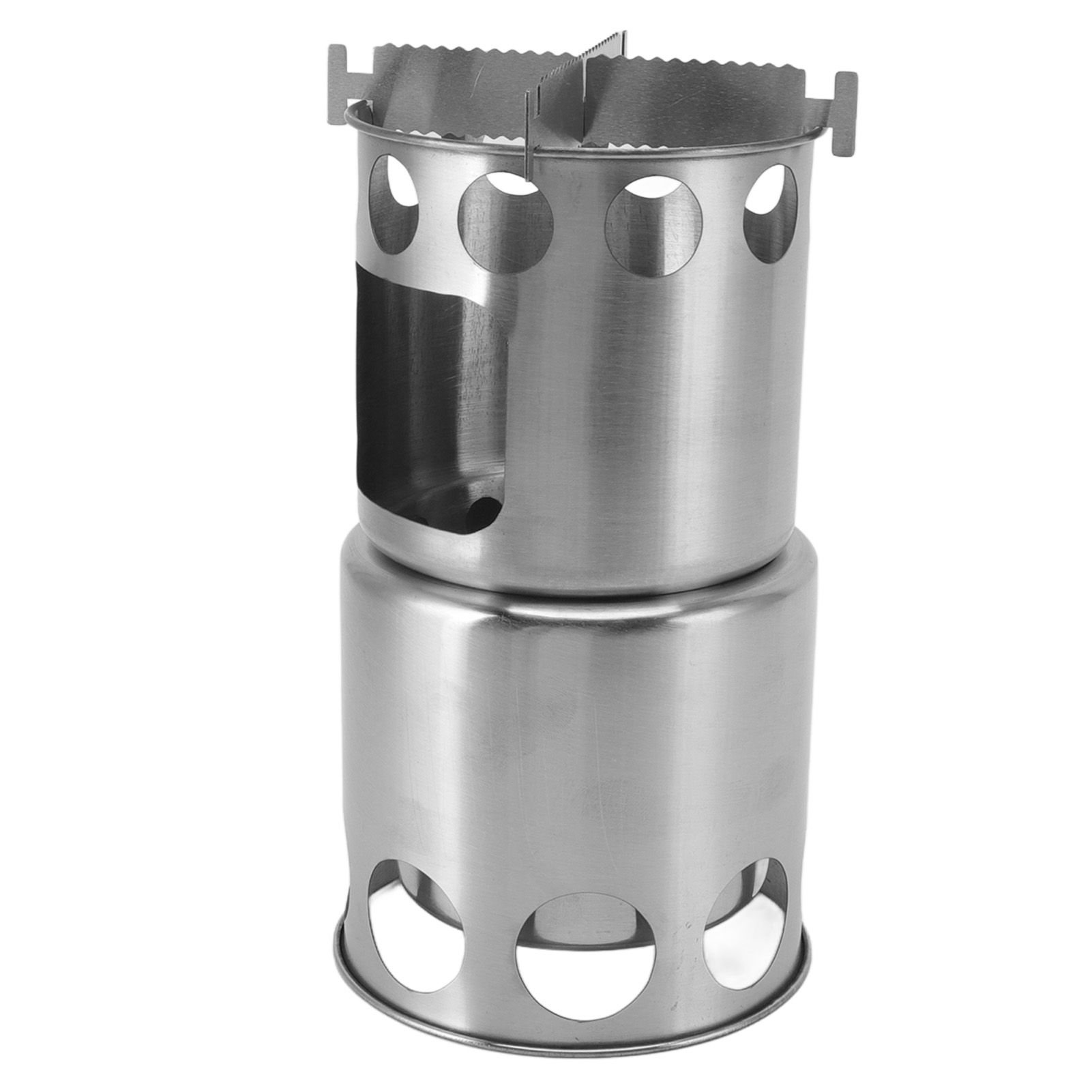 Wood Burning Camp Stove Stainless Steel Portable Stove for Wood Branches view 8