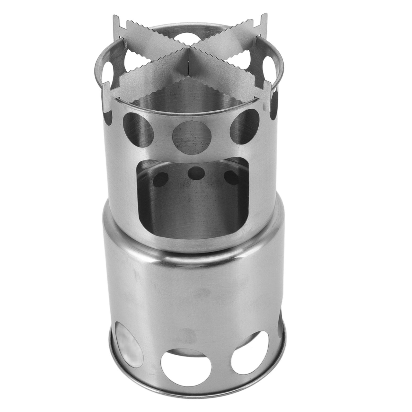Wood Burning Camp Stove Stainless Steel Portable Stove for Wood Branches view 10