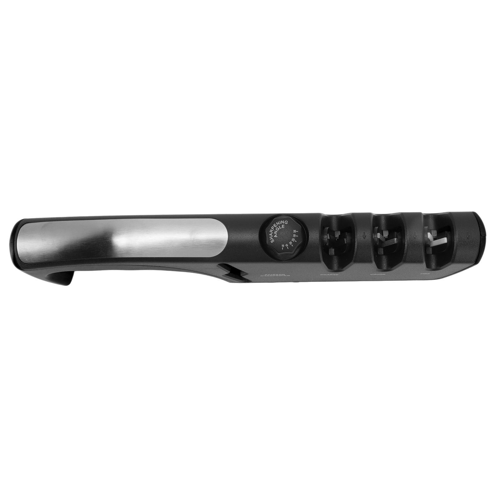 Knife Sharpener Diamond Black Ergonomic Multifunctional Adjustable 3 Stages view 10
