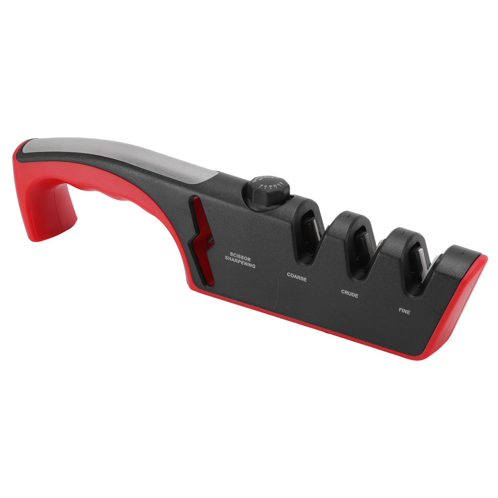 Knife Sharpener Diamond Black Ergonomic Multifunctional Adjustable 3 Stages view 2