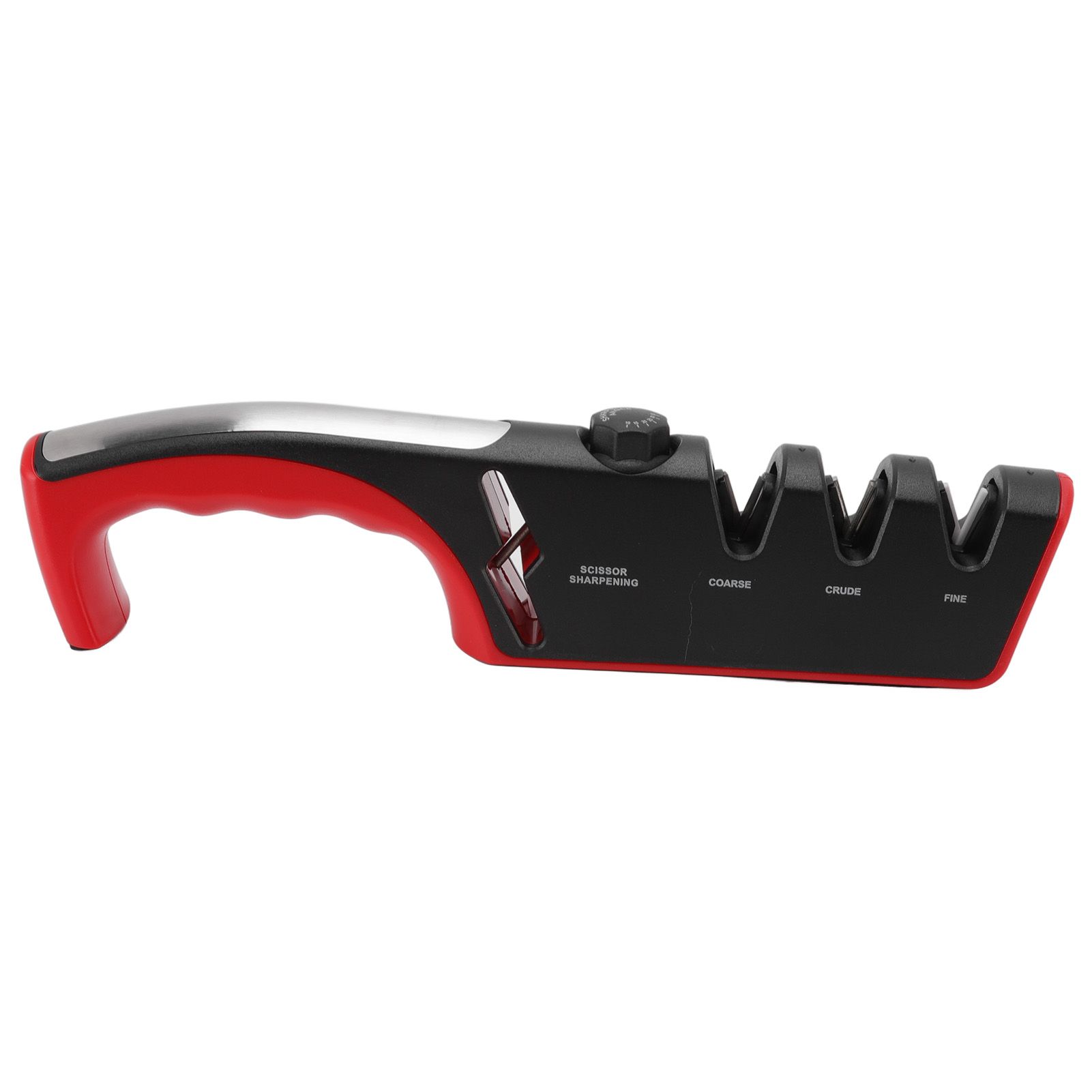 Knife Sharpener Diamond Black Ergonomic Multifunctional Adjustable 3 Stages view 6