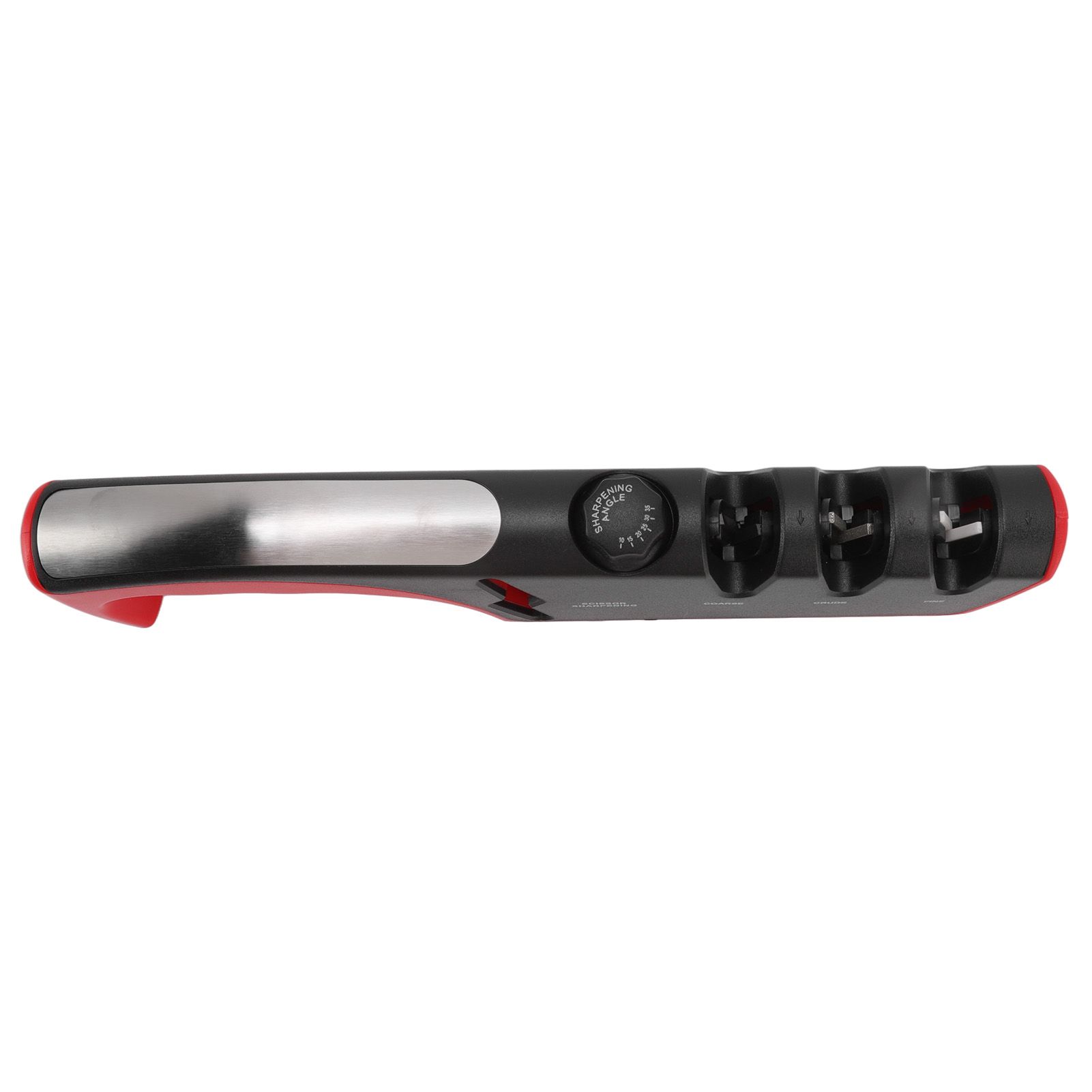 Knife Sharpener Diamond Black Ergonomic Multifunctional Adjustable 3 Stages view 10