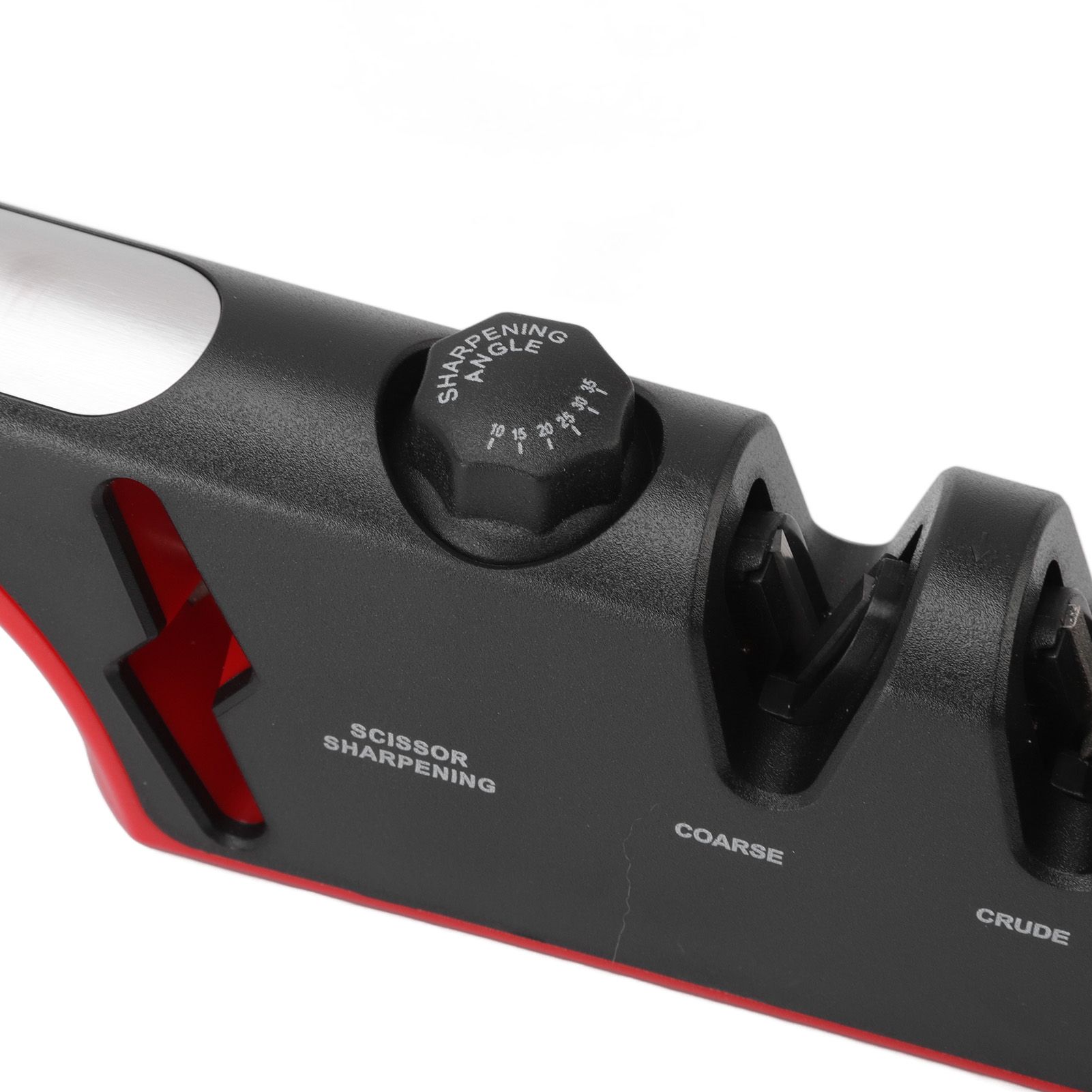 Knife Sharpener Diamond Black Ergonomic Multifunctional Adjustable 3 Stages view 15
