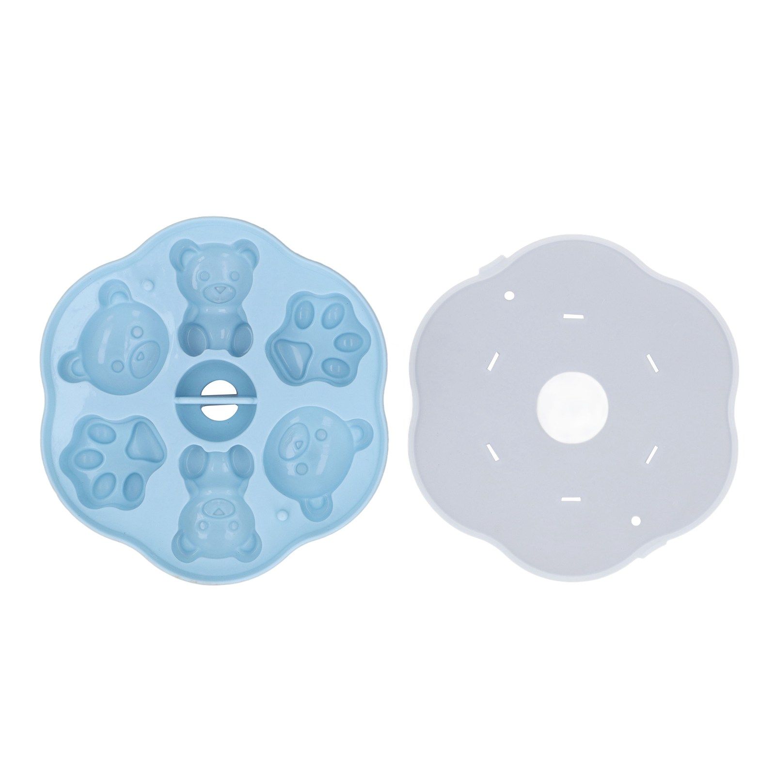 Jelly Mold Silicone Lovely Bear Cat Paw Ice Cube Cake Pudding Kitchen Mould