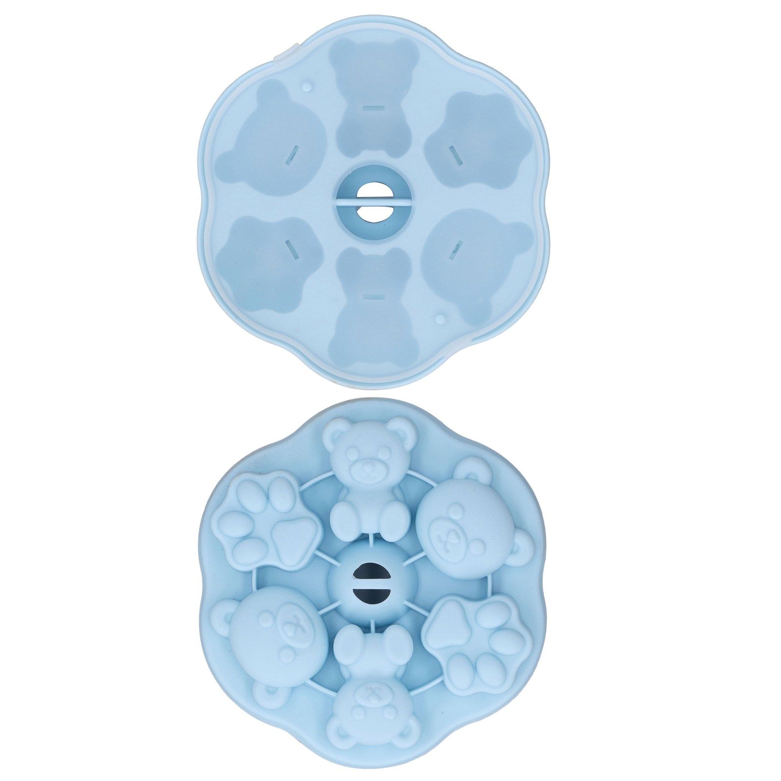 Jelly Mold Silicone Lovely Bear Cat Paw Ice Cube Cake Pudding Kitchen Mould view 10
