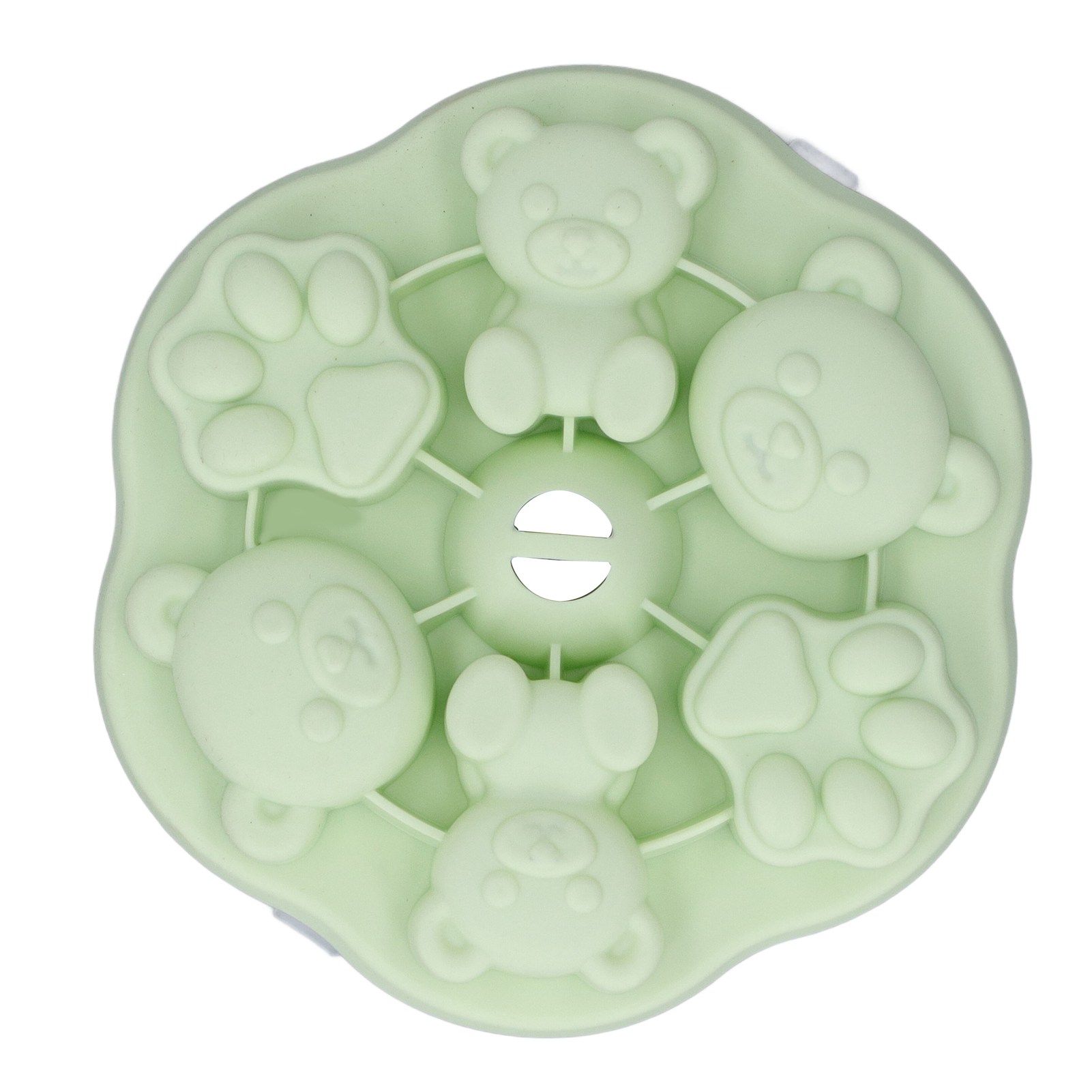 Jelly Mold Silicone Lovely Bear Cat Paw Ice Cube Cake Pudding Kitchen Mould view 14