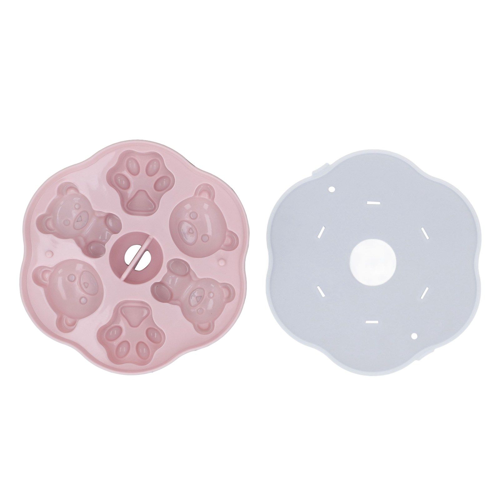 Jelly Mold Silicone Lovely Bear Cat Paw Ice Cube Cake Pudding Kitchen Mould