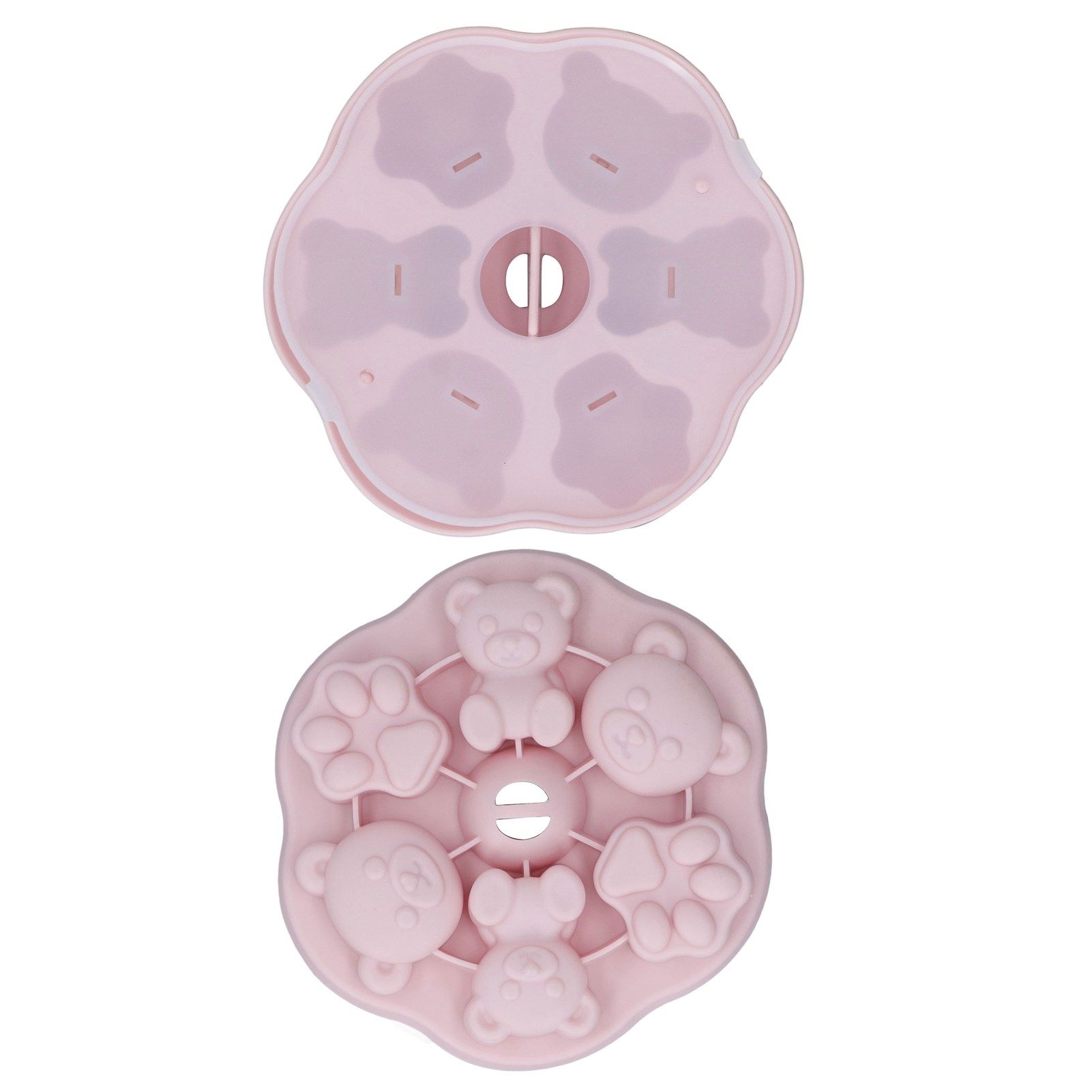 Jelly Mold Silicone Lovely Bear Cat Paw Ice Cube Cake Pudding Kitchen Mould view 9