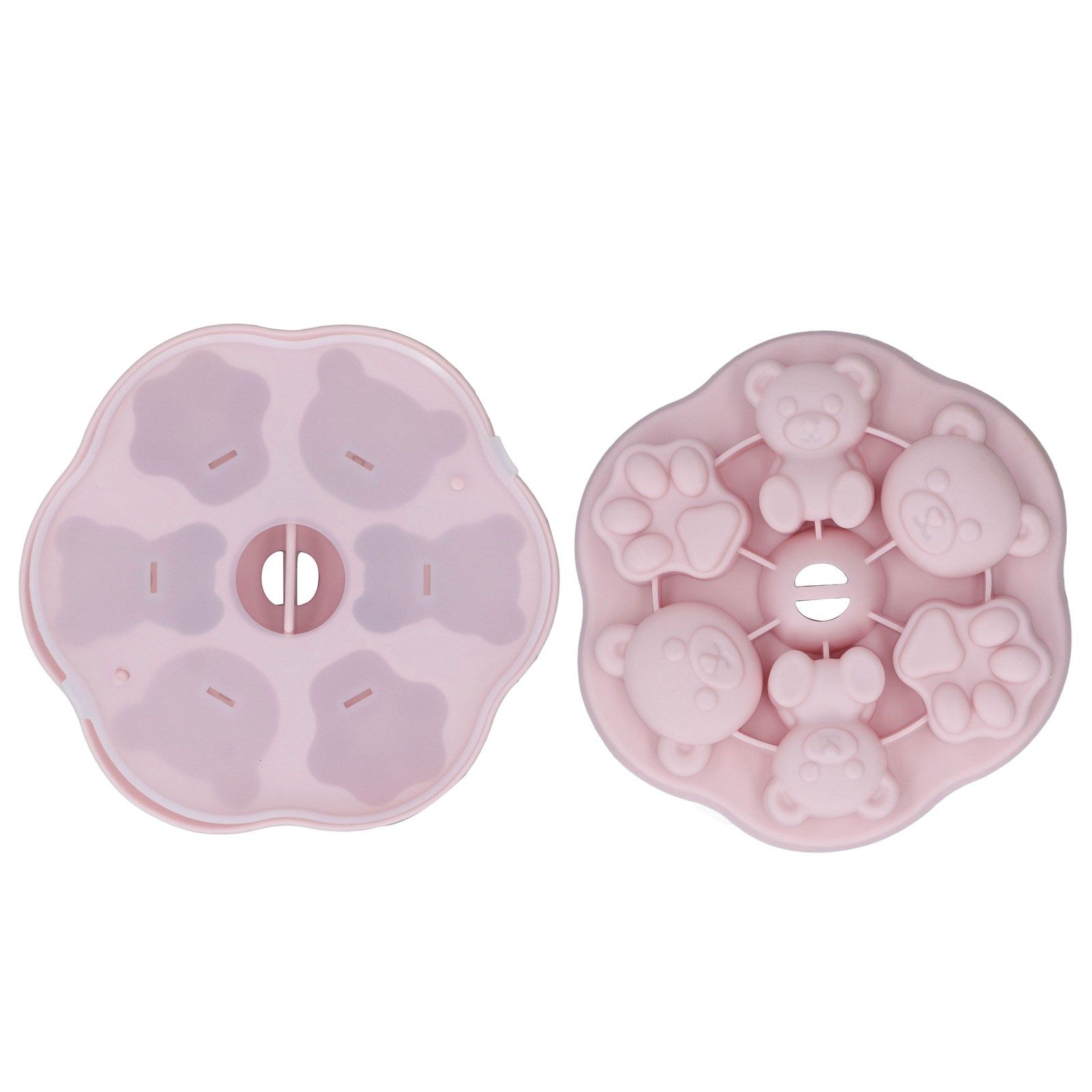 Jelly Mold Silicone Lovely Bear Cat Paw Ice Cube Cake Pudding Kitchen Mould view 10