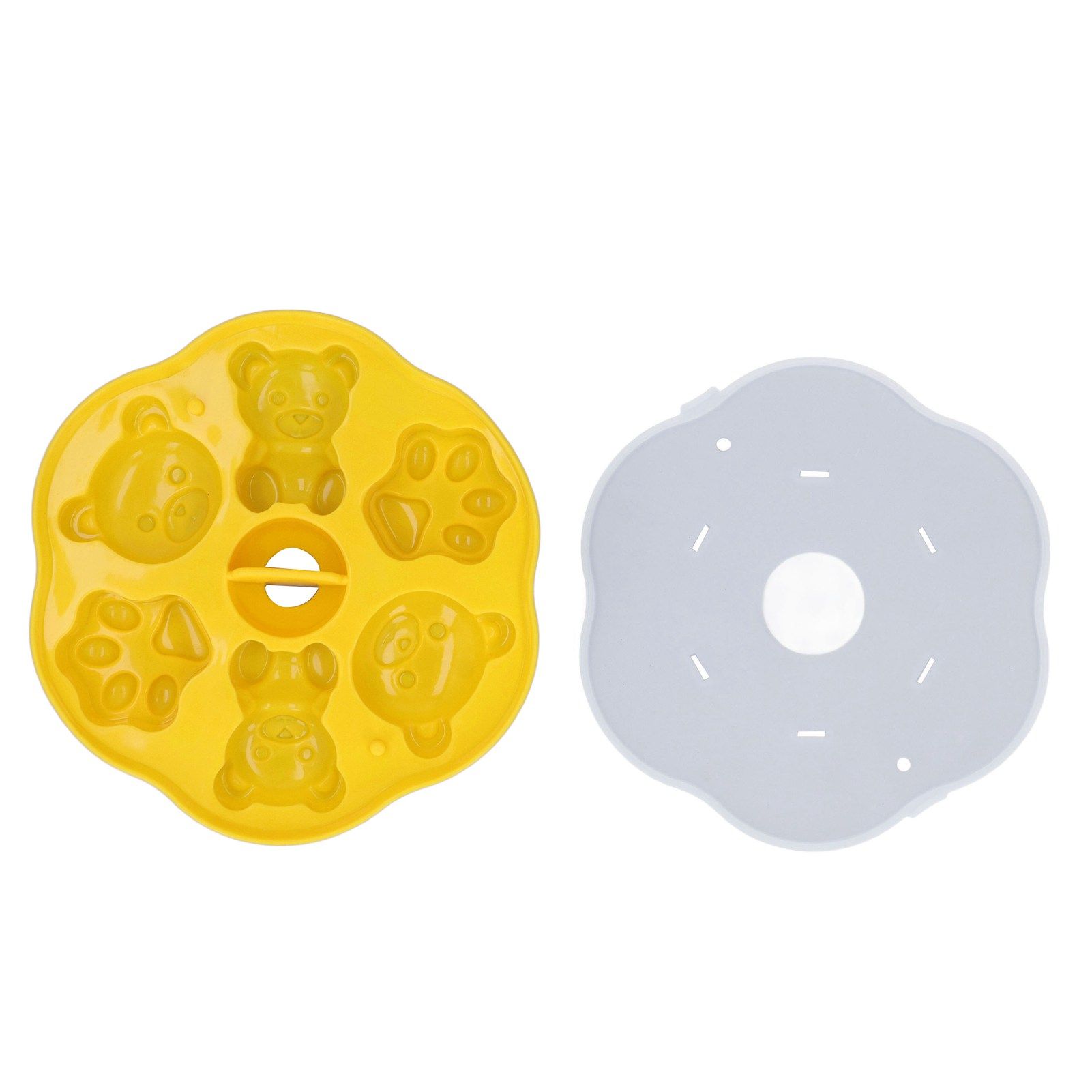 Jelly Mold Silicone Lovely Bear Cat Paw Ice Cube Cake Pudding Kitchen Mould
