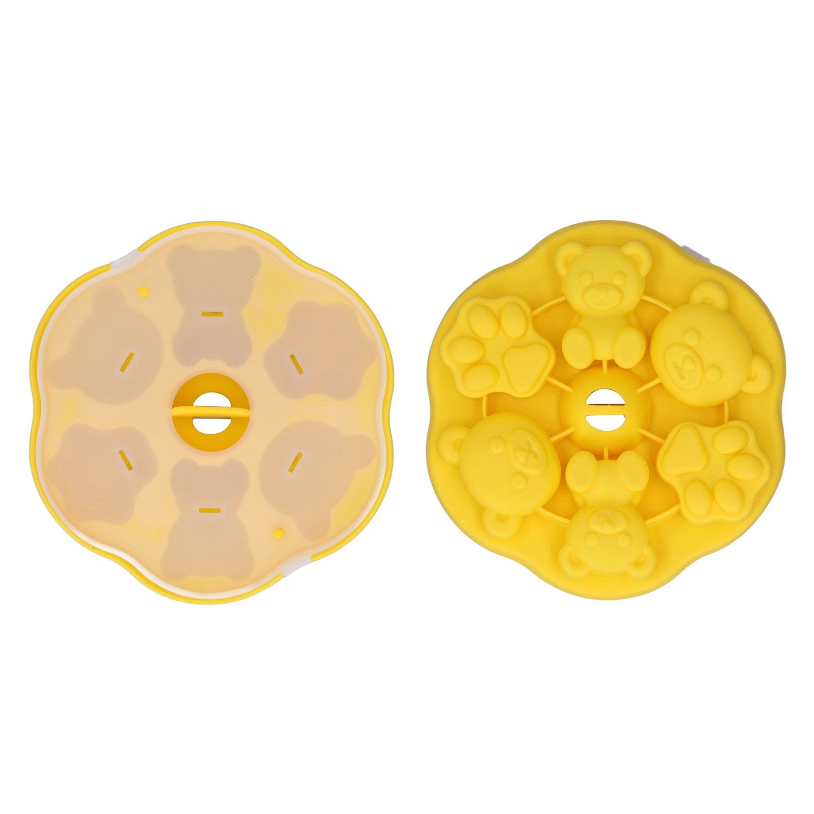 Jelly Mold Silicone Lovely Bear Cat Paw Ice Cube Cake Pudding Kitchen Mould view 10