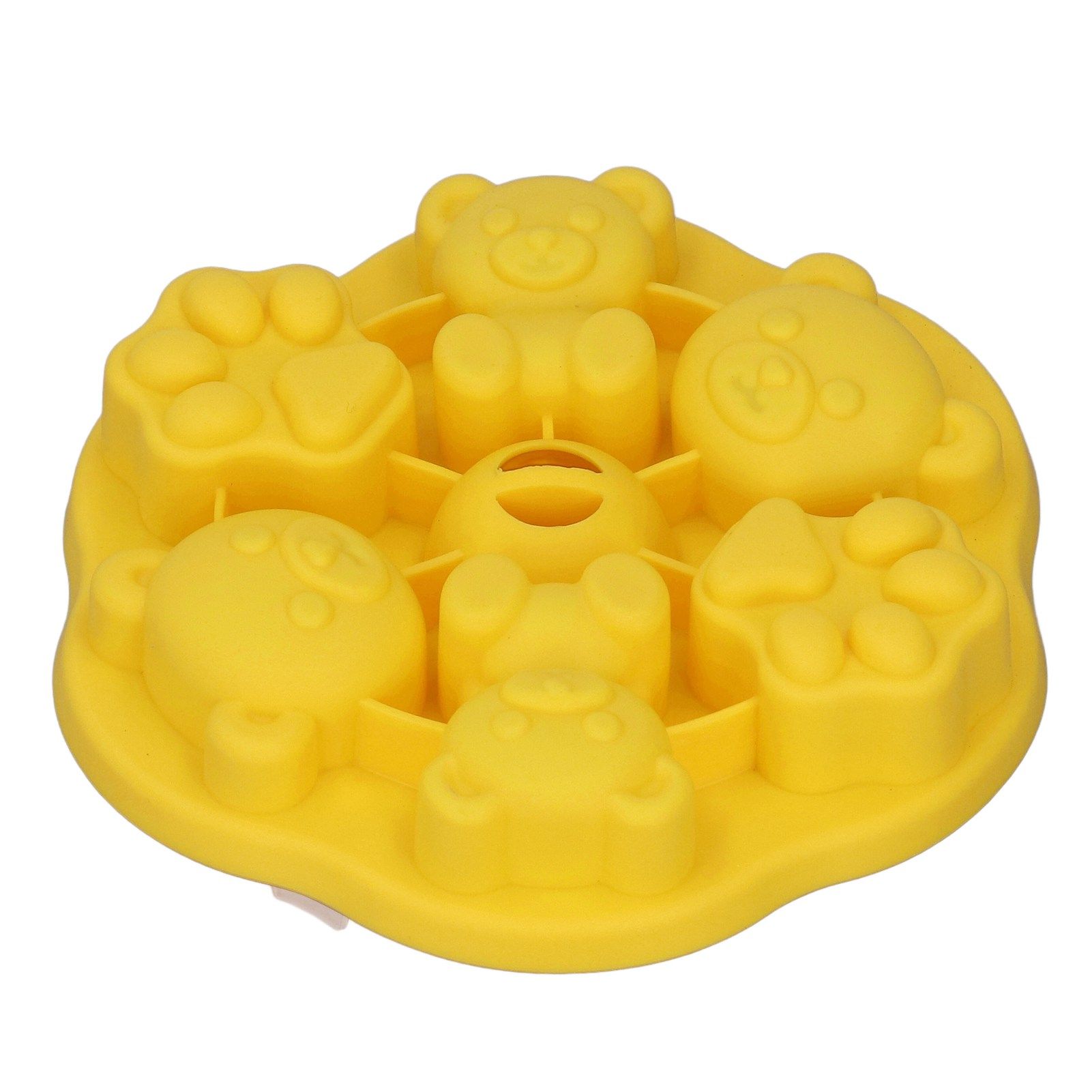 Jelly Mold Silicone Lovely Bear Cat Paw Ice Cube Cake Pudding Kitchen Mould view 14