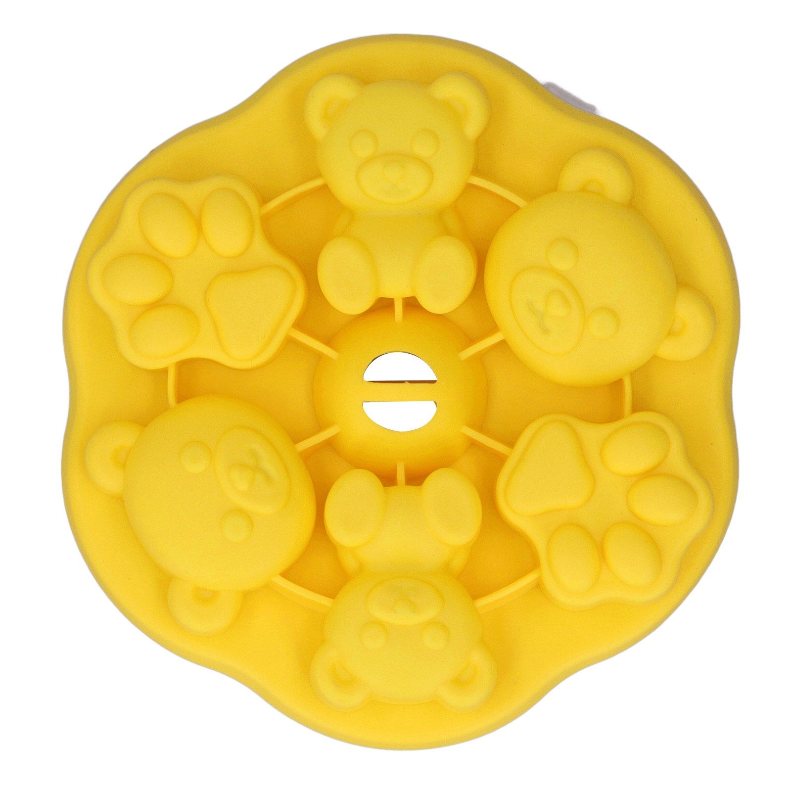 Jelly Mold Silicone Lovely Bear Cat Paw Ice Cube Cake Pudding Kitchen Mould view 15