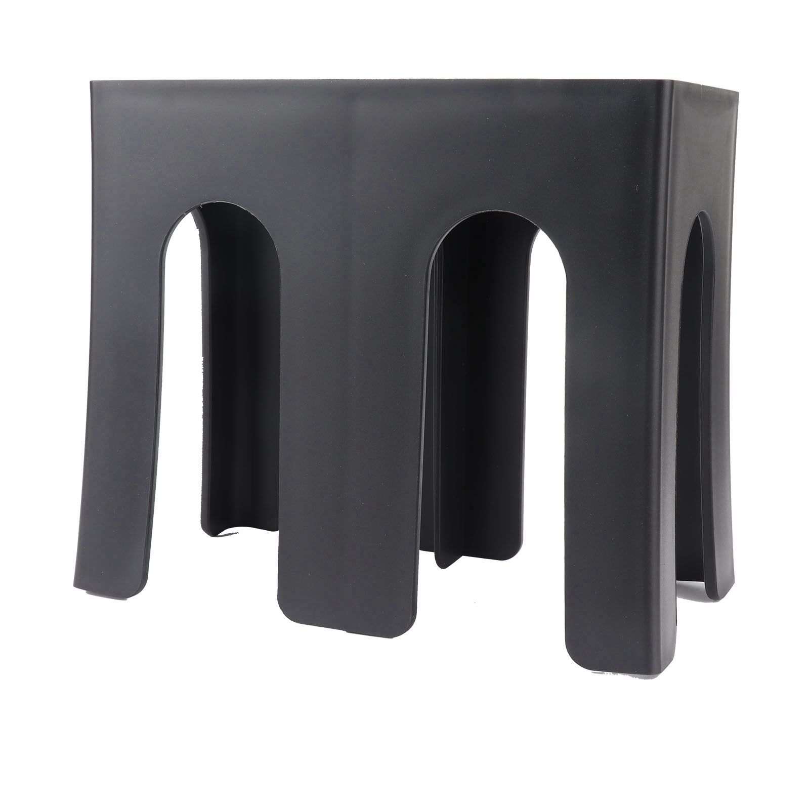Cup and Lid Holder Plastic Straight 2 Compartments Black Paper Cup Holder view 5