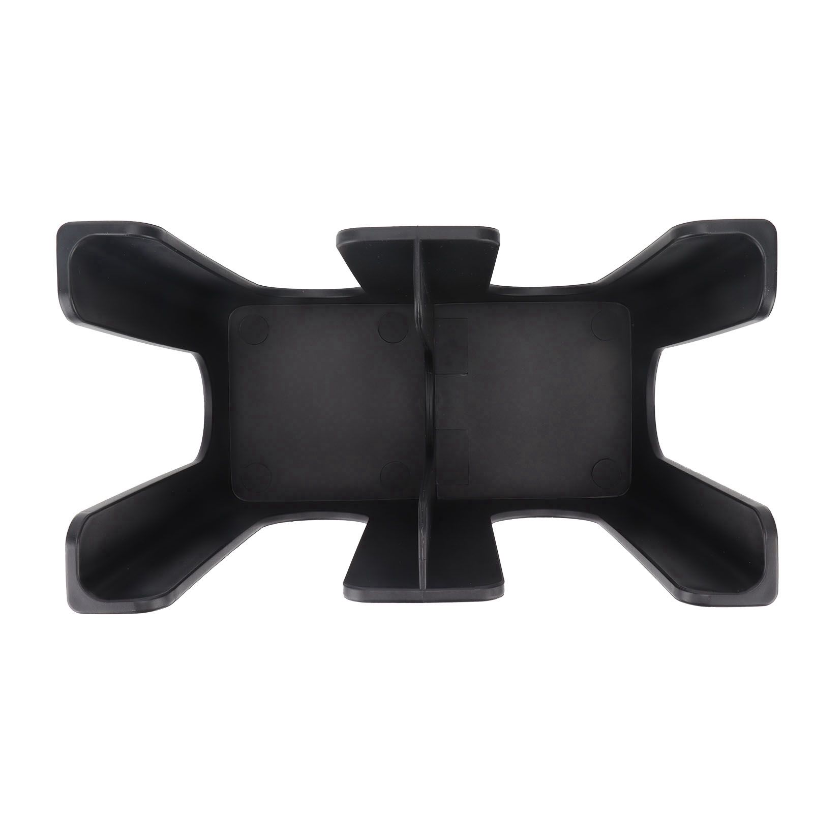 Cup and Lid Holder Plastic Straight 2 Compartments Black Paper Cup Holder view 7