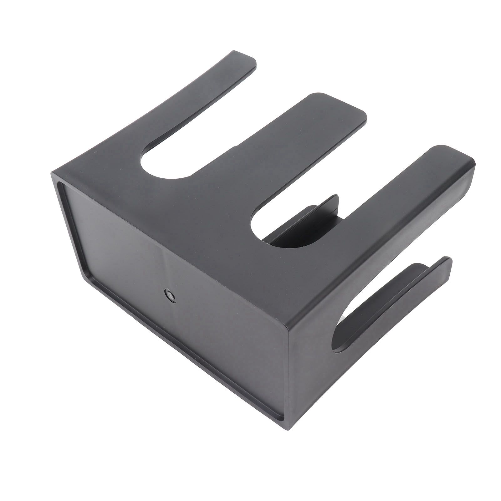 Cup and Lid Holder Plastic Straight 2 Compartments Black Paper Cup Holder view 10