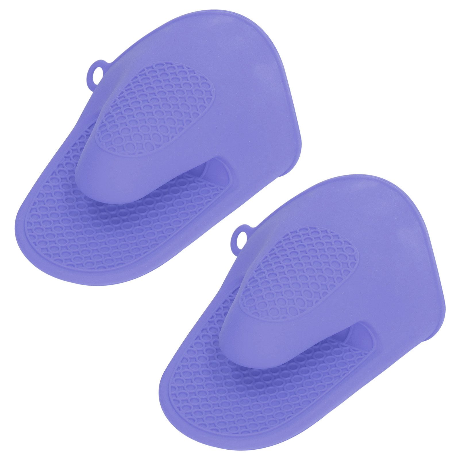2pcs Oven Mitts Mini Silicone Thickened Anti Scalding Cooking Pinch Mitts for view 2