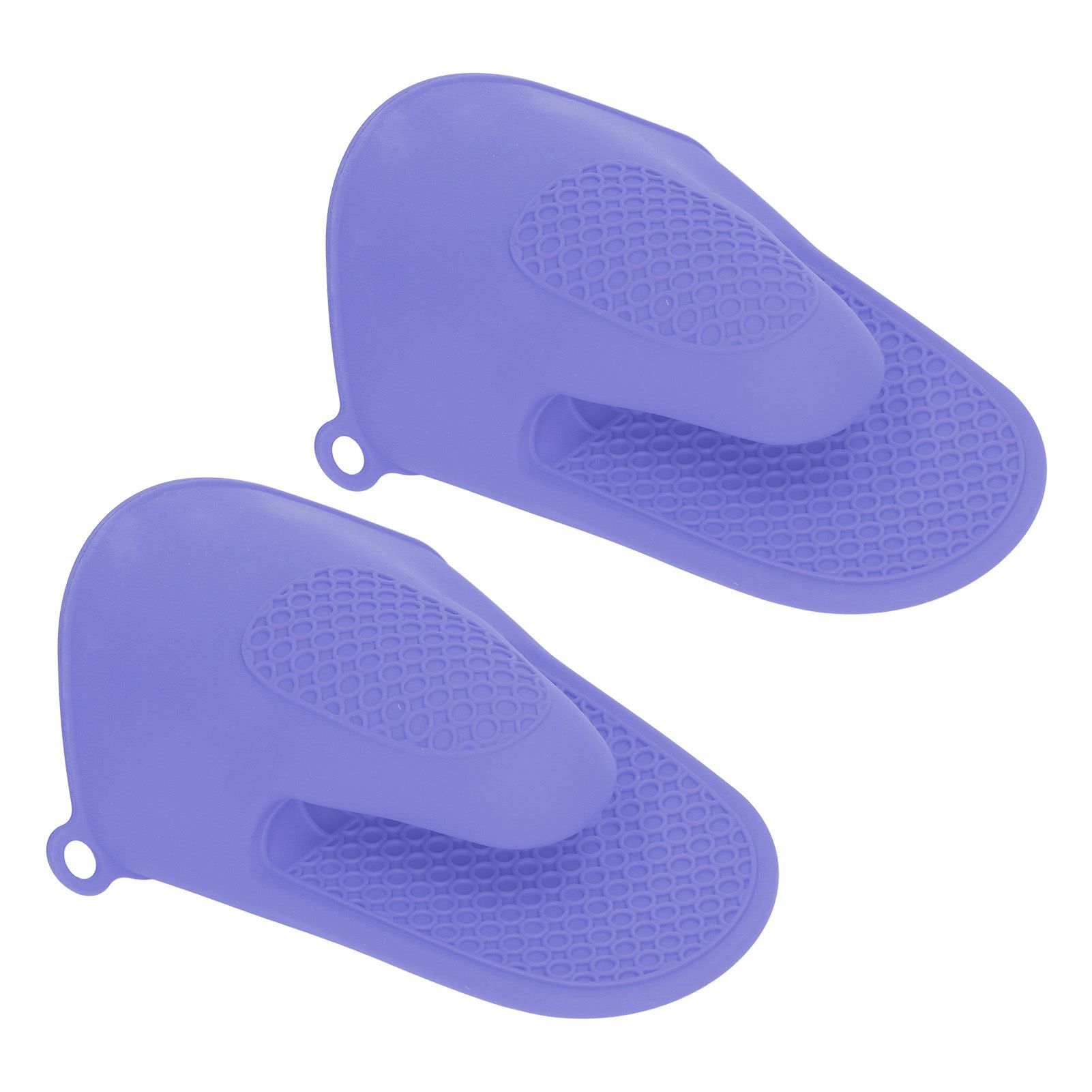 2pcs Oven Mitts Mini Silicone Thickened Anti Scalding Cooking Pinch Mitts for view 3