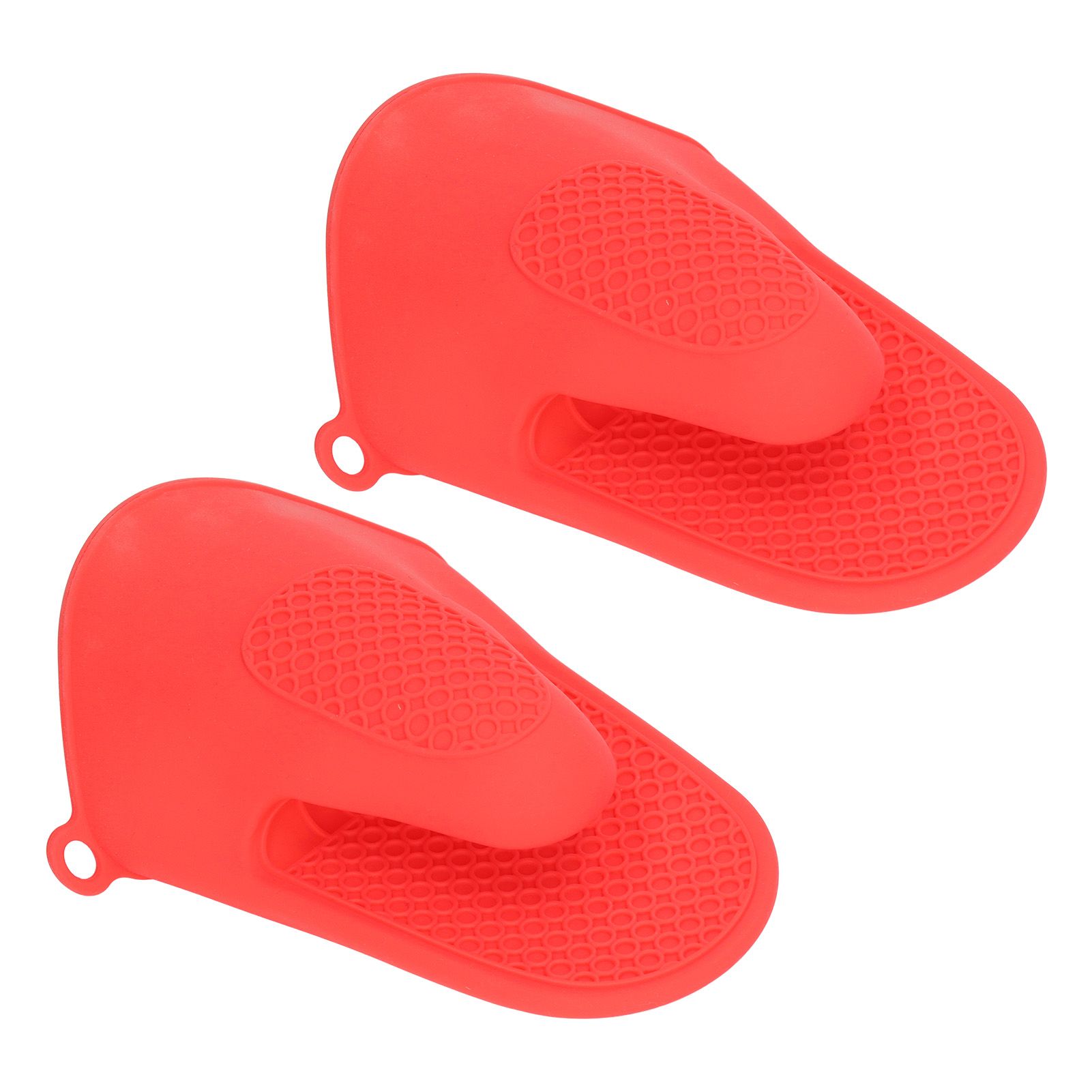 2pcs Oven Mitts Mini Silicone Thickened Anti Scalding Cooking Pinch Mitts for view 2